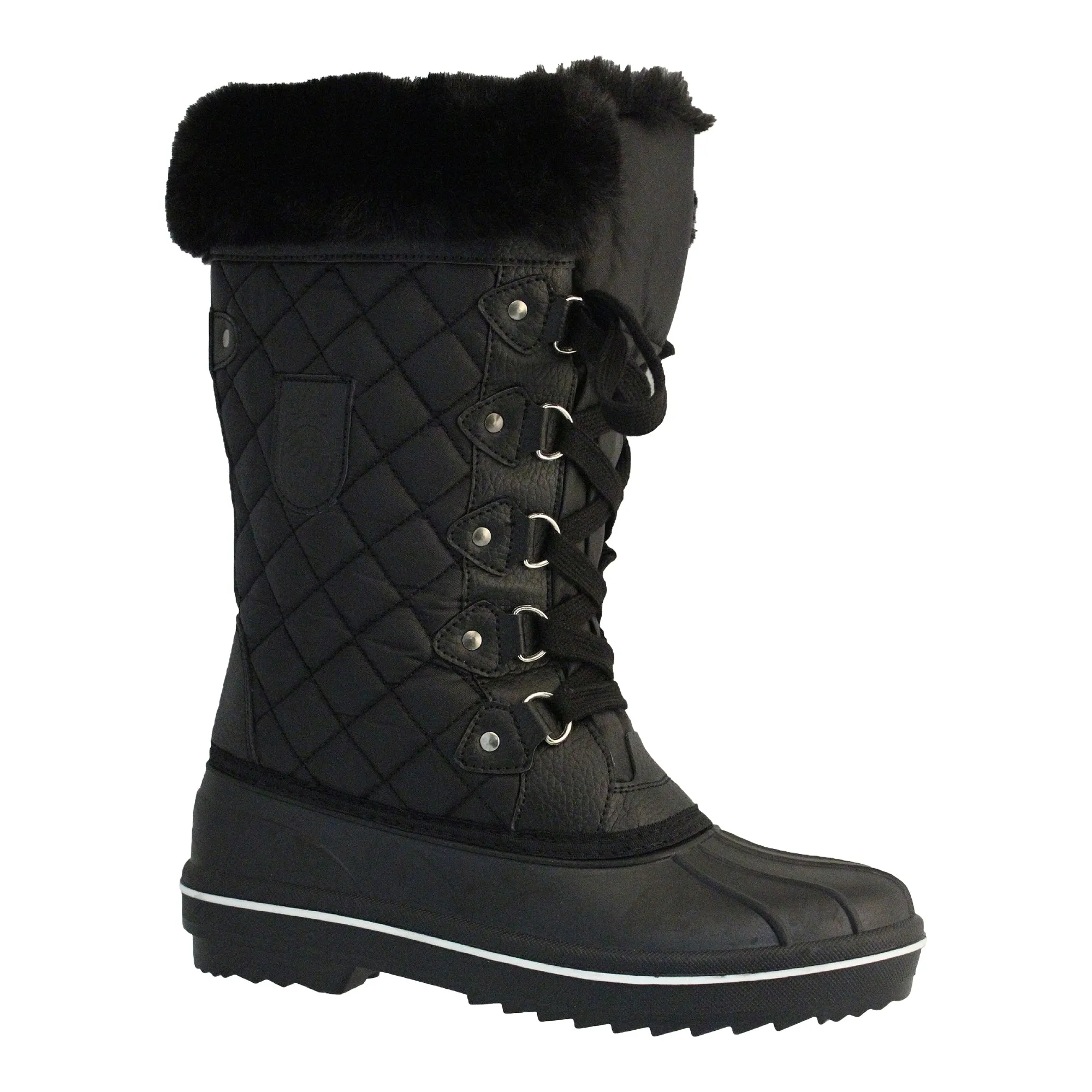 Mountain Ridge Woman's Thinsulate Tall Winter Boots, Black sold by Giant Tiger