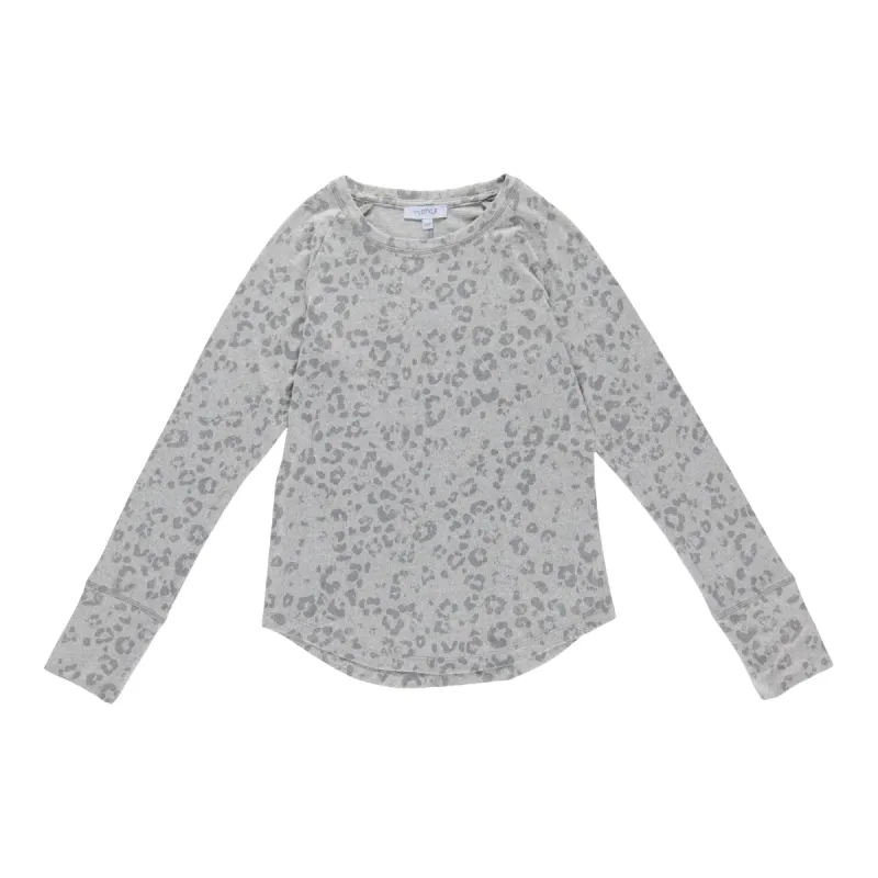 mySTYLE Women's All-Over Printed Brushed Knit T-Shirt sold by Giant Tiger