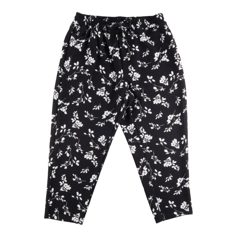 lily morgan Women's Plus Simply Chic Printed Knit Pants sold by Giant Tiger