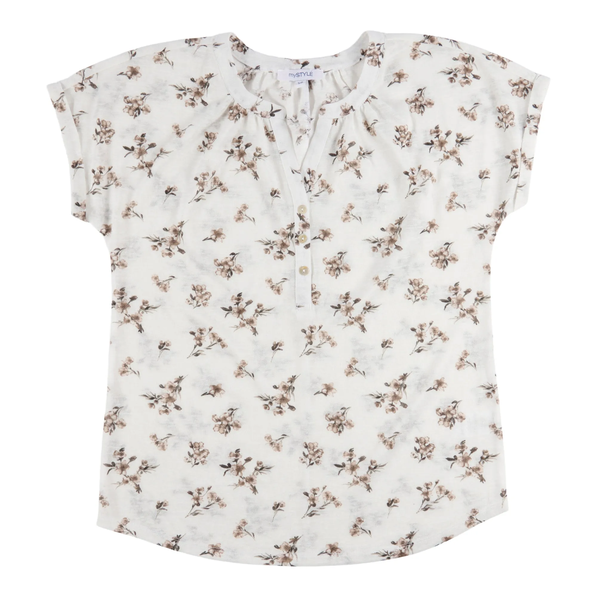 mySTYLE Women's Street Smart Linen-Like Top sold by Giant Tiger product image thumbnail 4