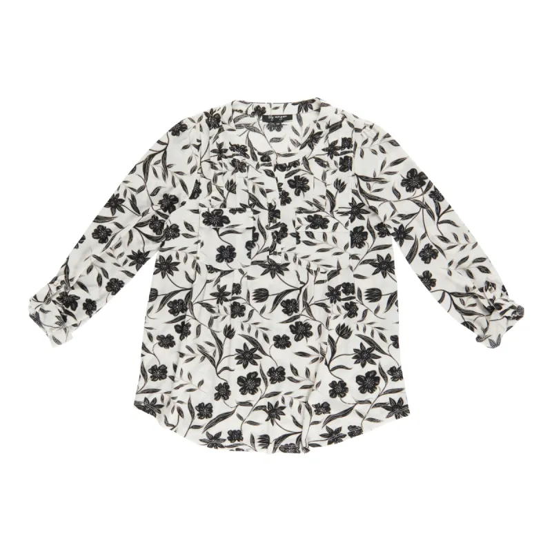 lily morgan Women's V-Neck Crinkle Blouse sold by Giant Tiger