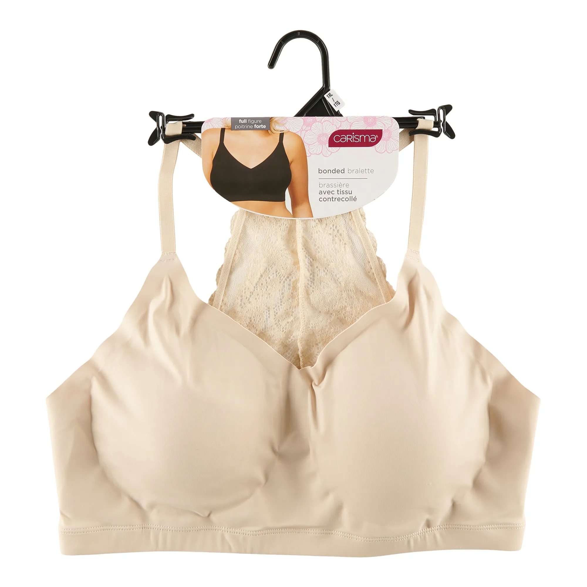 Carisma Women's Plus Racerback Comfort Bra sold by Giant Tiger product image thumbnail 2