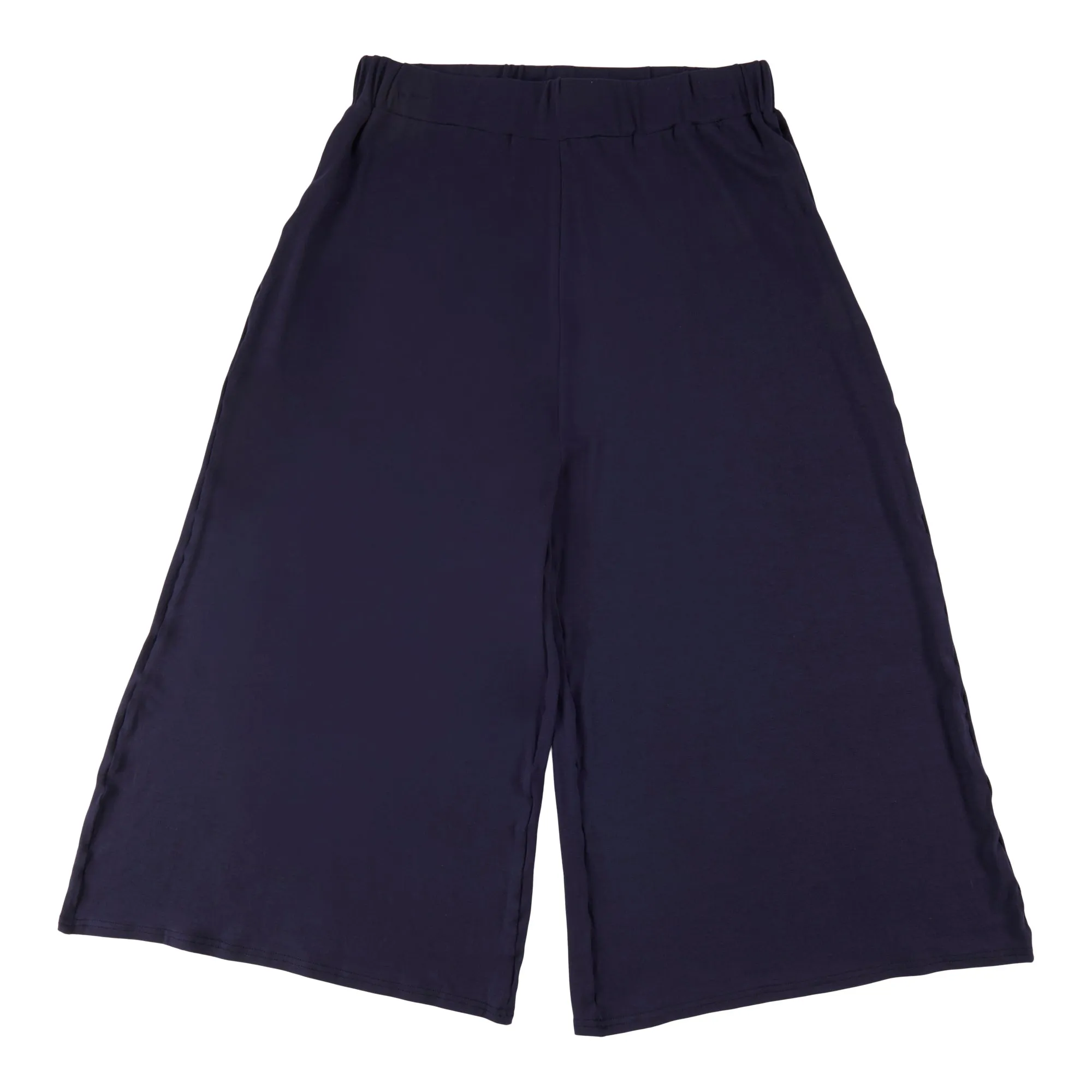 lily morgan Women's Tropical Solid Knit Wide Capris Pants sold by Giant Tiger product image thumbnail 2