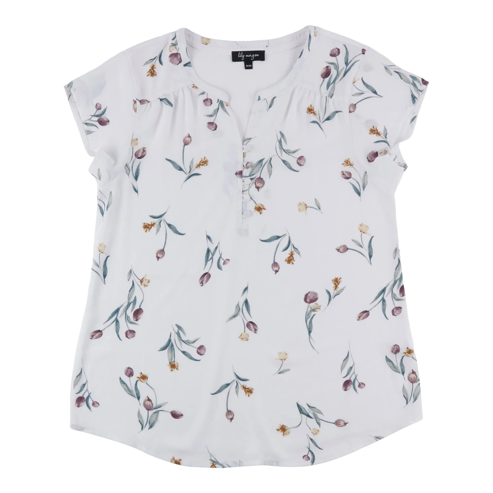 lily morgan Women's V-Neck Blouse sold by Giant Tiger