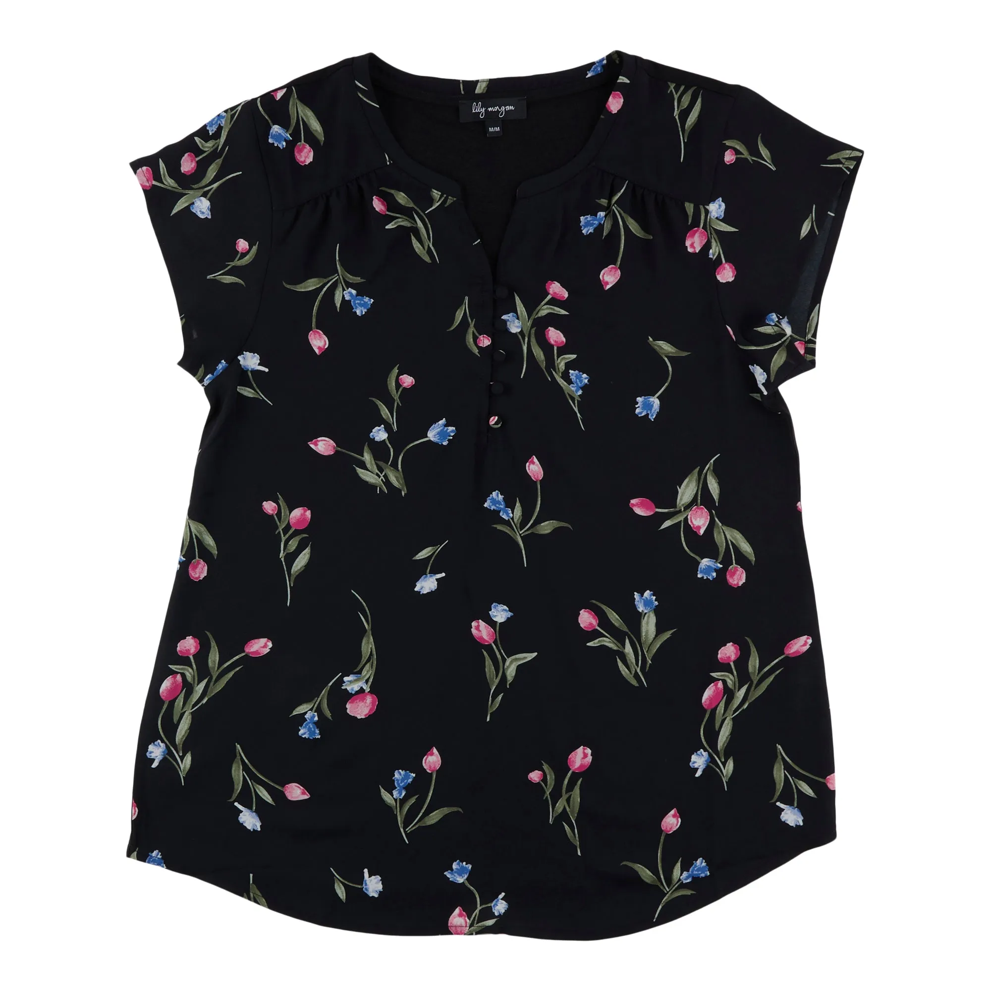 lily morgan Women's V-Neck Blouse sold by Giant Tiger product image thumbnail 5