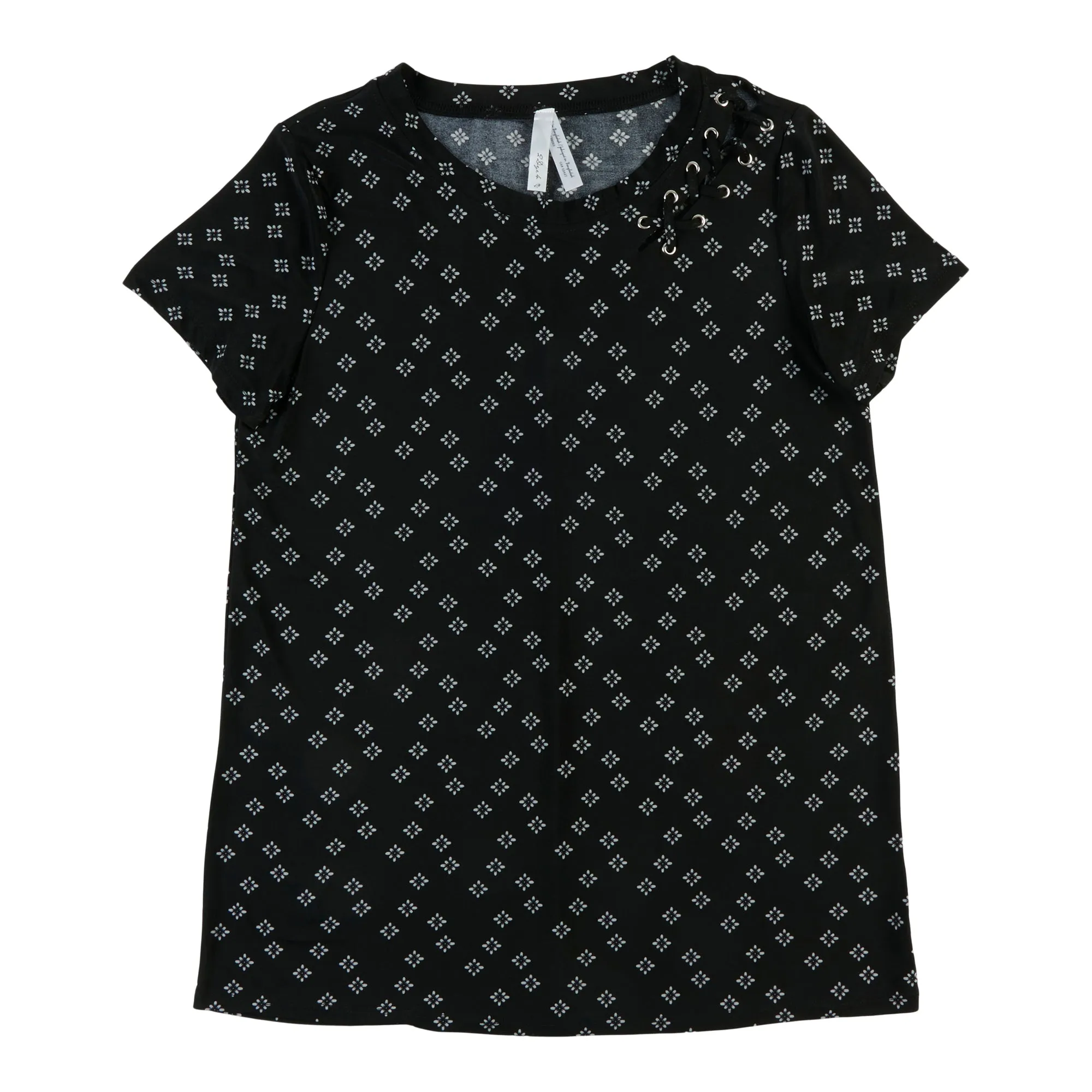 Women's All-Over Print Eyelet Trim Top sold by Giant Tiger product image thumbnail 4