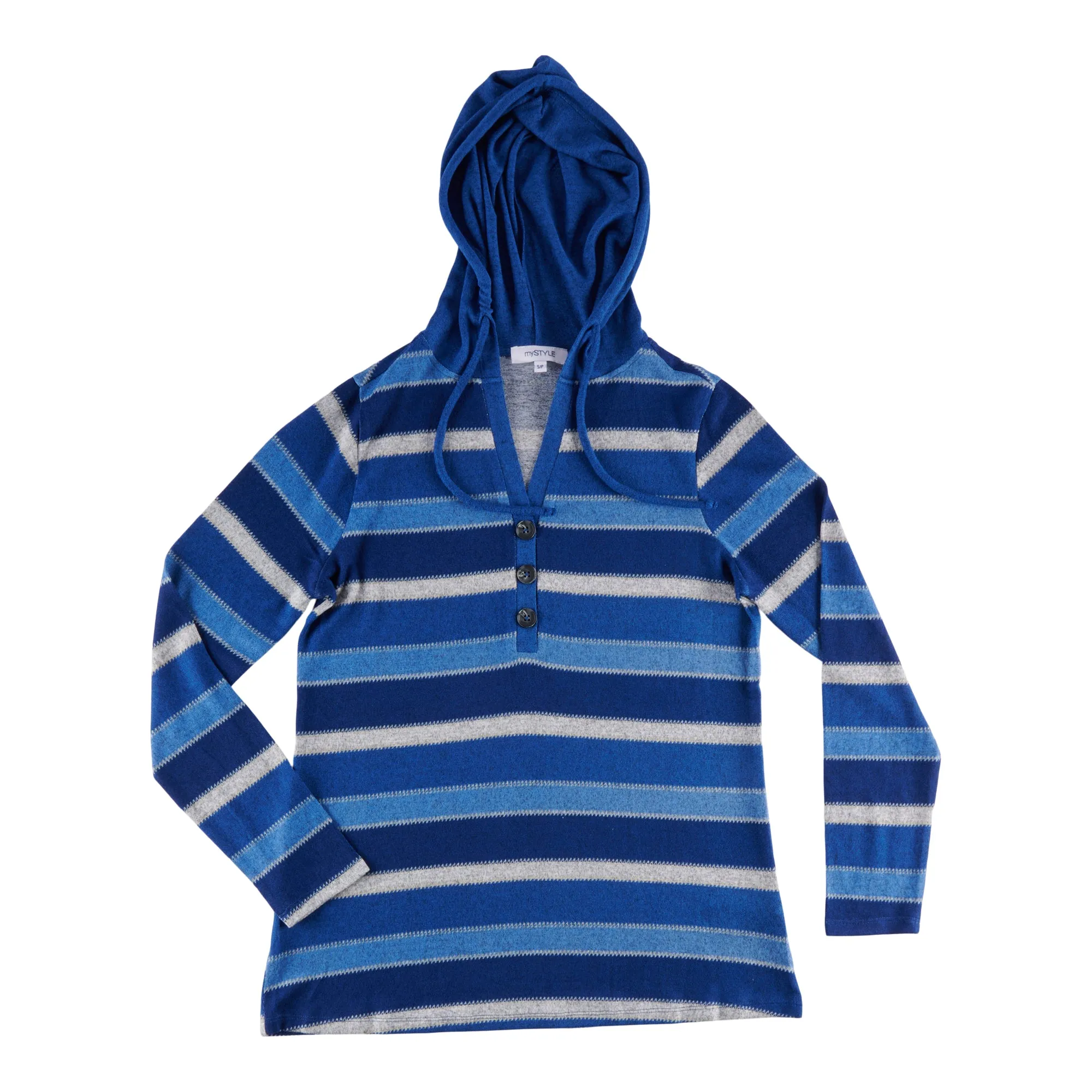 mySTYLE Women's Striped Hoodie sold by Giant Tiger product image thumbnail 2