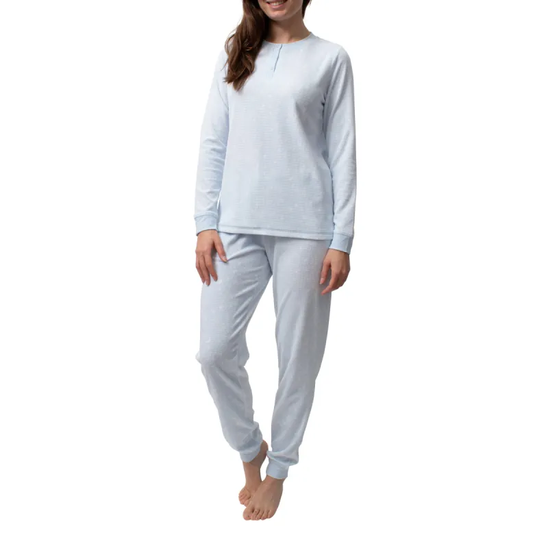 Carisma Women's Brushed Waffle PJ Set, 2-piece sold by Giant Tiger