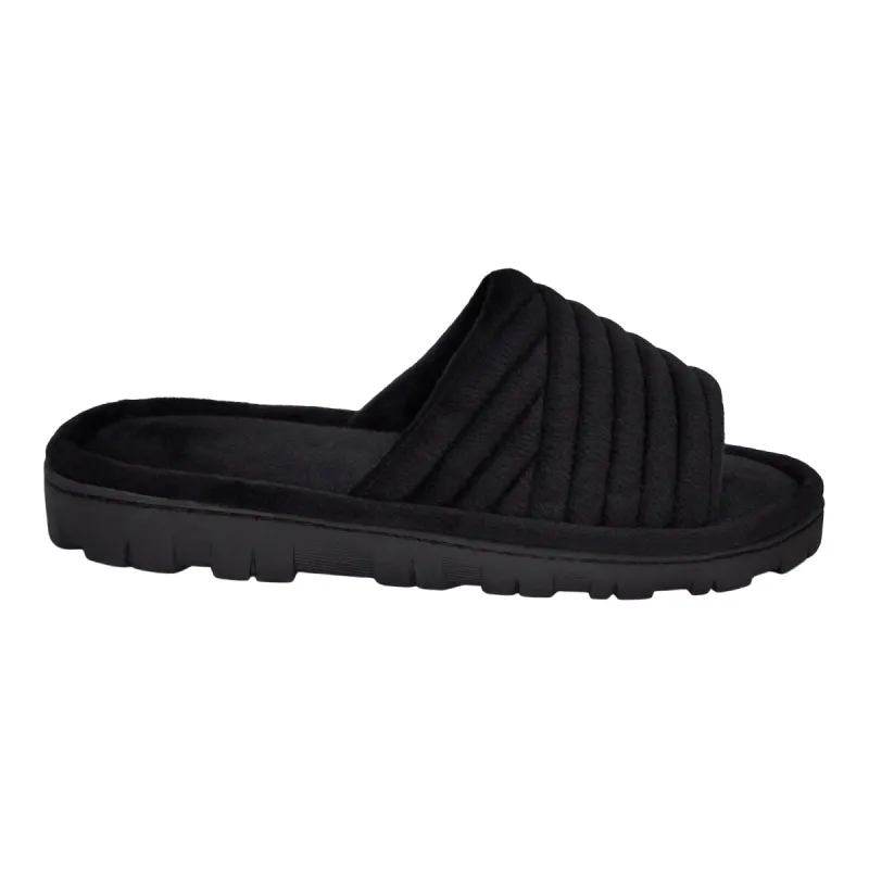 Carisma Women's Memory Foam Quilted Slippers sold by Giant Tiger