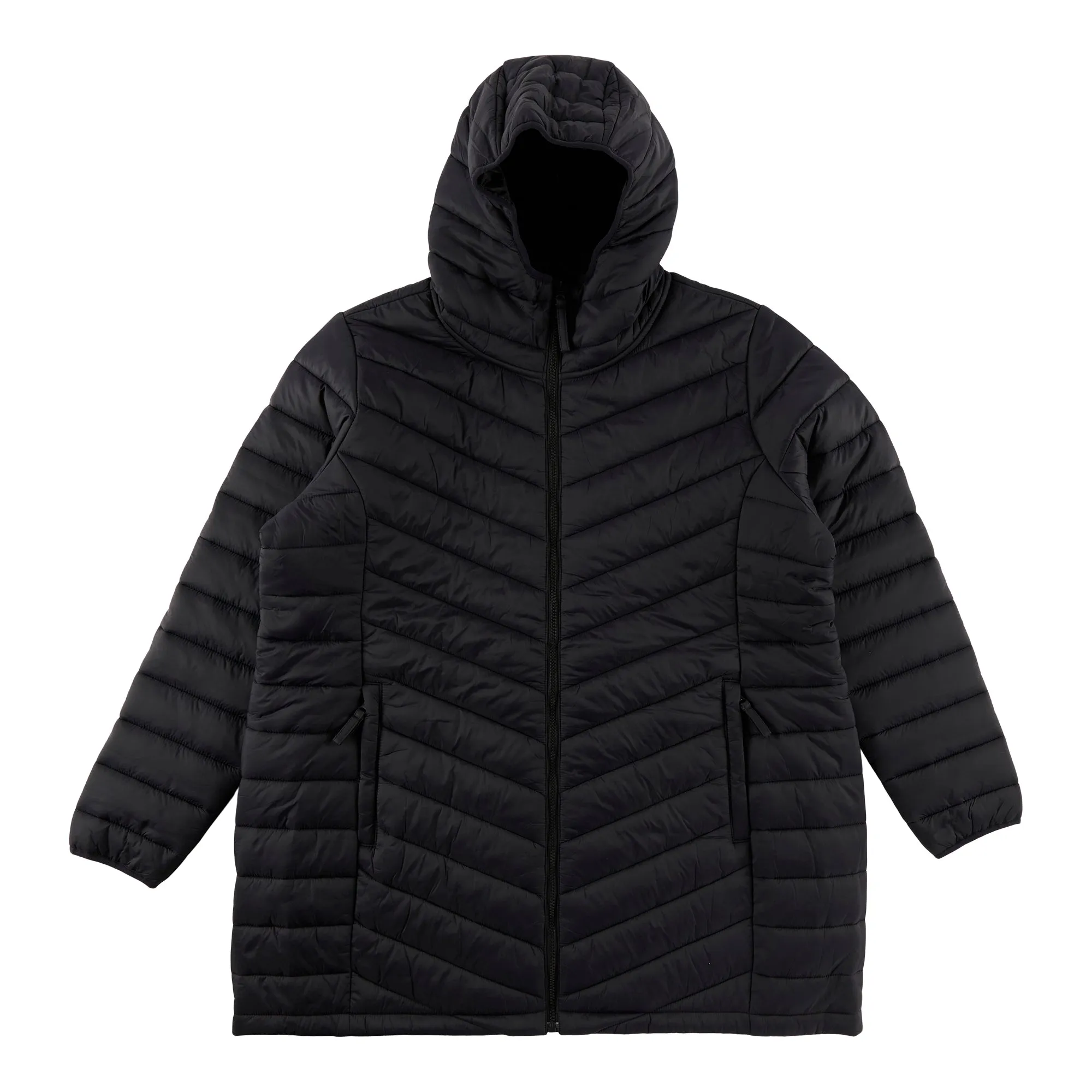 mySTYLE Women's Plus Eco 3/4 Length Puffer Jacket sold by Giant Tiger