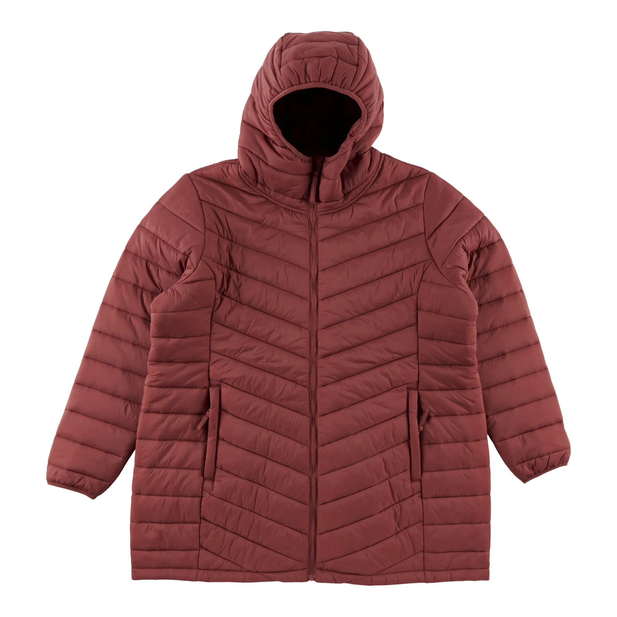 mySTYLE Women's Plus Eco 3/4 Length Puffer Jacket sold by Giant Tiger product image thumbnail 4