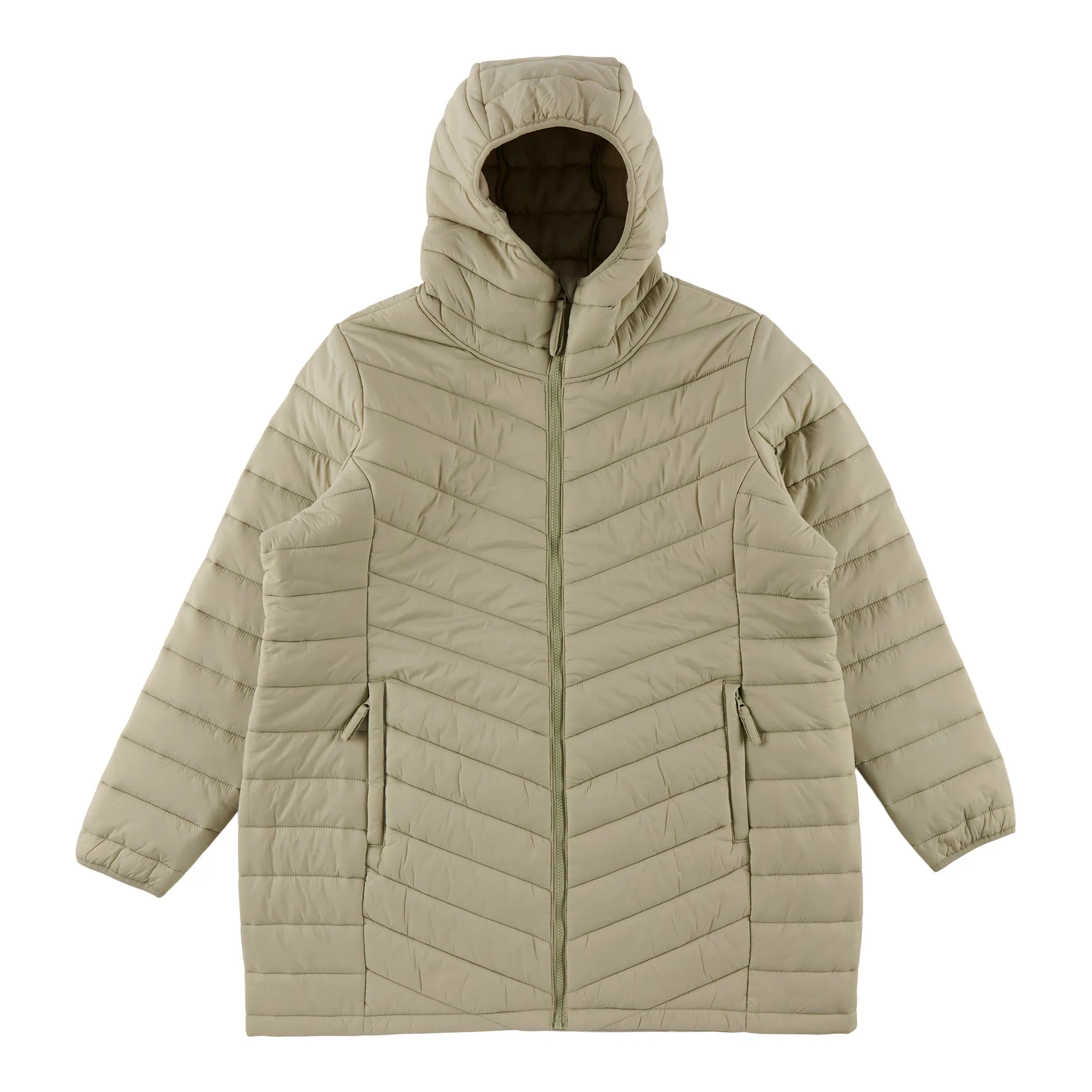 mySTYLE Women's Plus Eco 3/4 Length Puffer Jacket sold by Giant Tiger product image thumbnail 3