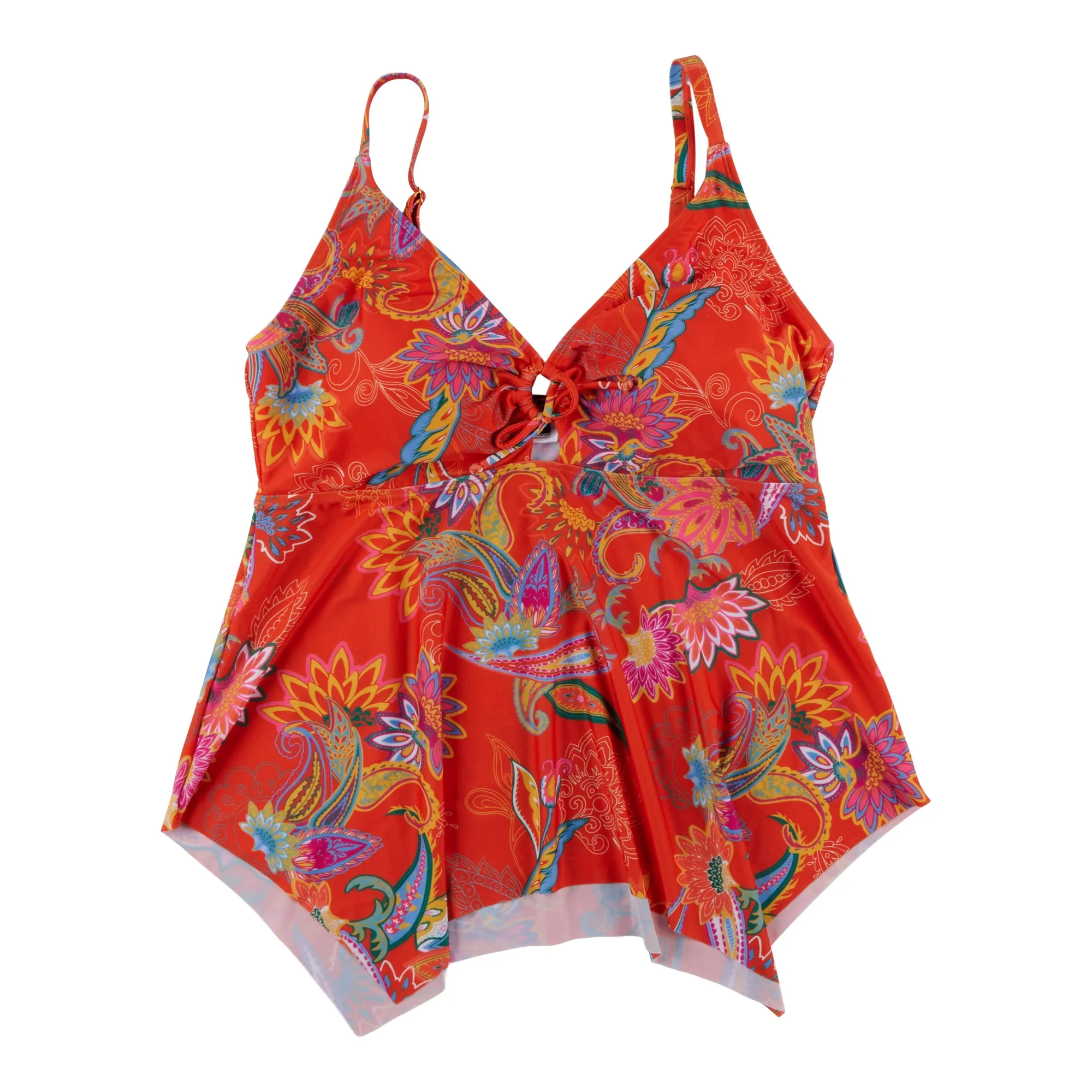 ACX Active Women's Plus Paisley Tankini Top sold by Giant Tiger