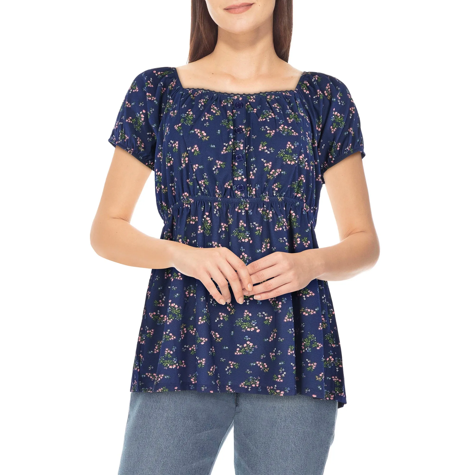 mySTYLE Women's Cool Comfort Button Front Top sold by Giant Tiger product image thumbnail 3