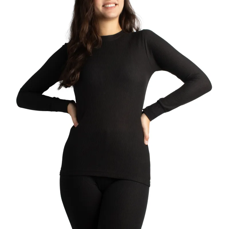 Mountain Ridge Women's Waffle Thermal Top made by Mountain Ridge