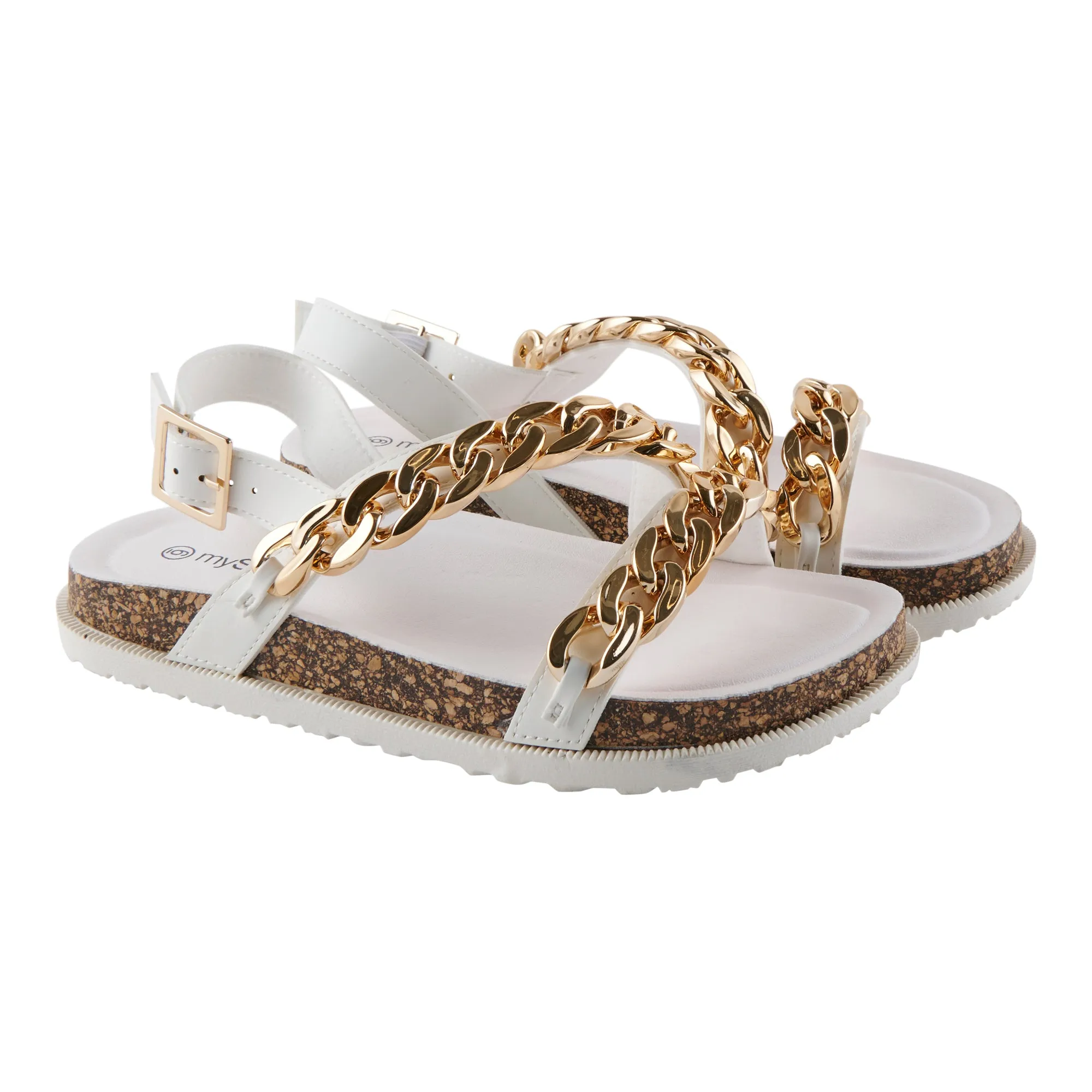 mySTYLE Women's Chain Footbed Sandals sold by Giant Tiger product image thumbnail 2