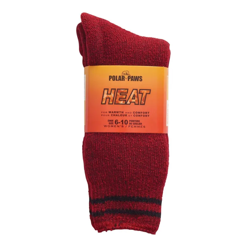 Polar Paws Women's Heat Socks - 9-11 made by Giant Tiger