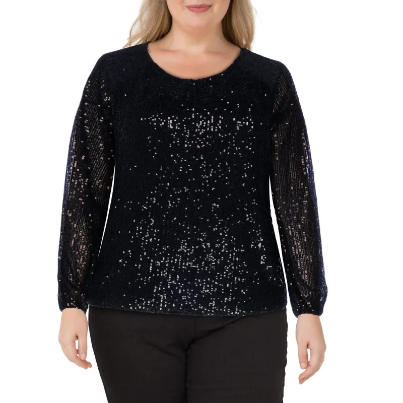 lily morgan Women's Plus Round Neck Blouse sold by Giant Tiger