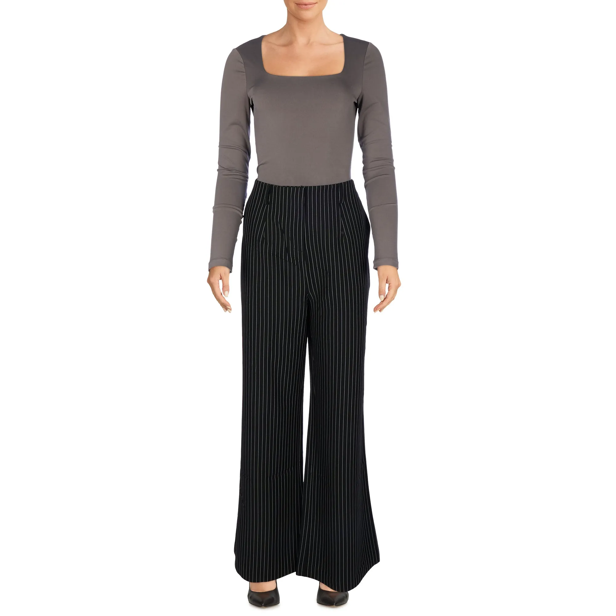 Limited Collection Women's Long Sleeve Scoop Neck Bodysuit sold by Giant Tiger product image thumbnail 3