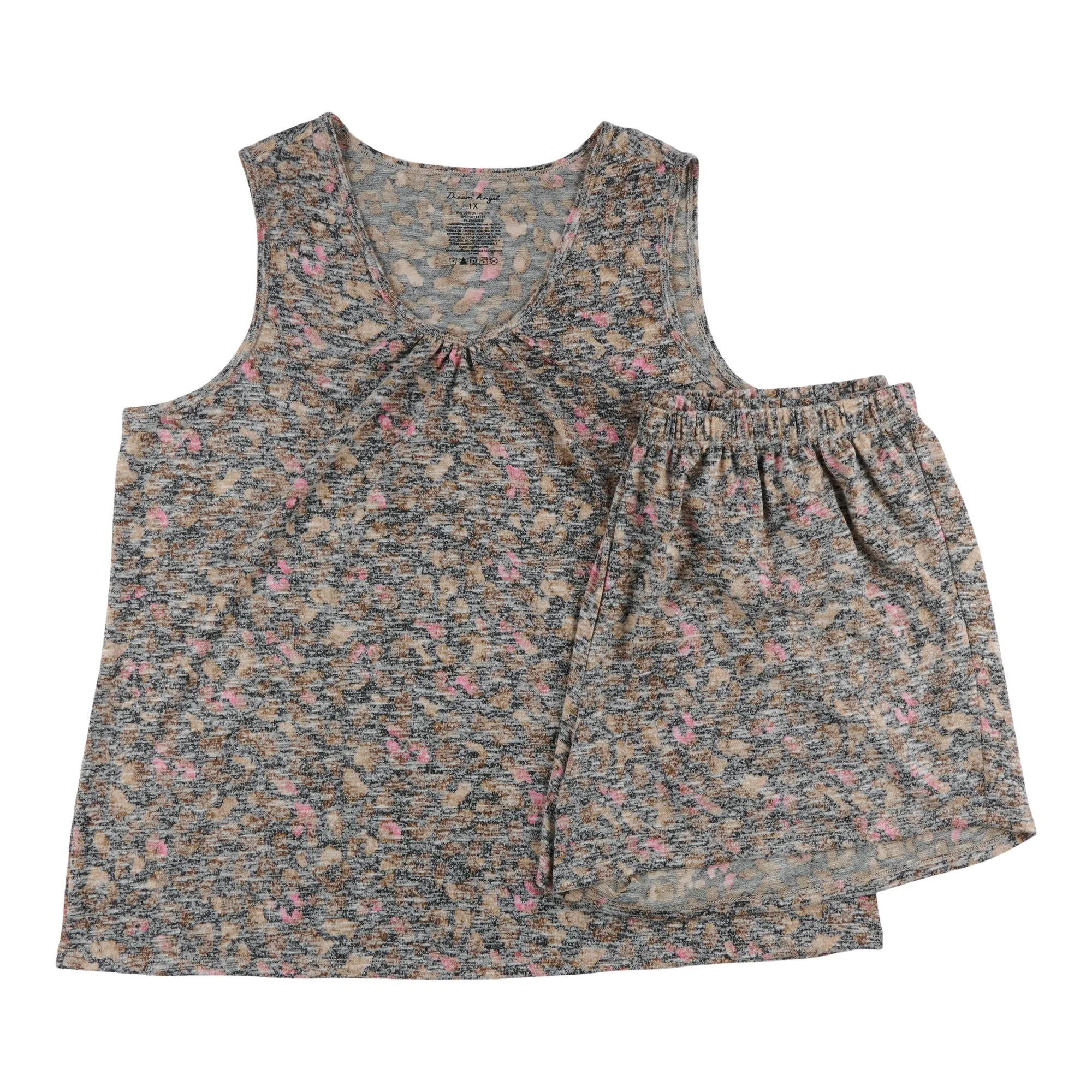 Women's Plus Fashion Scooped Neckline PJ Set, 2-Piece sold by Giant Tiger product image thumbnail 3