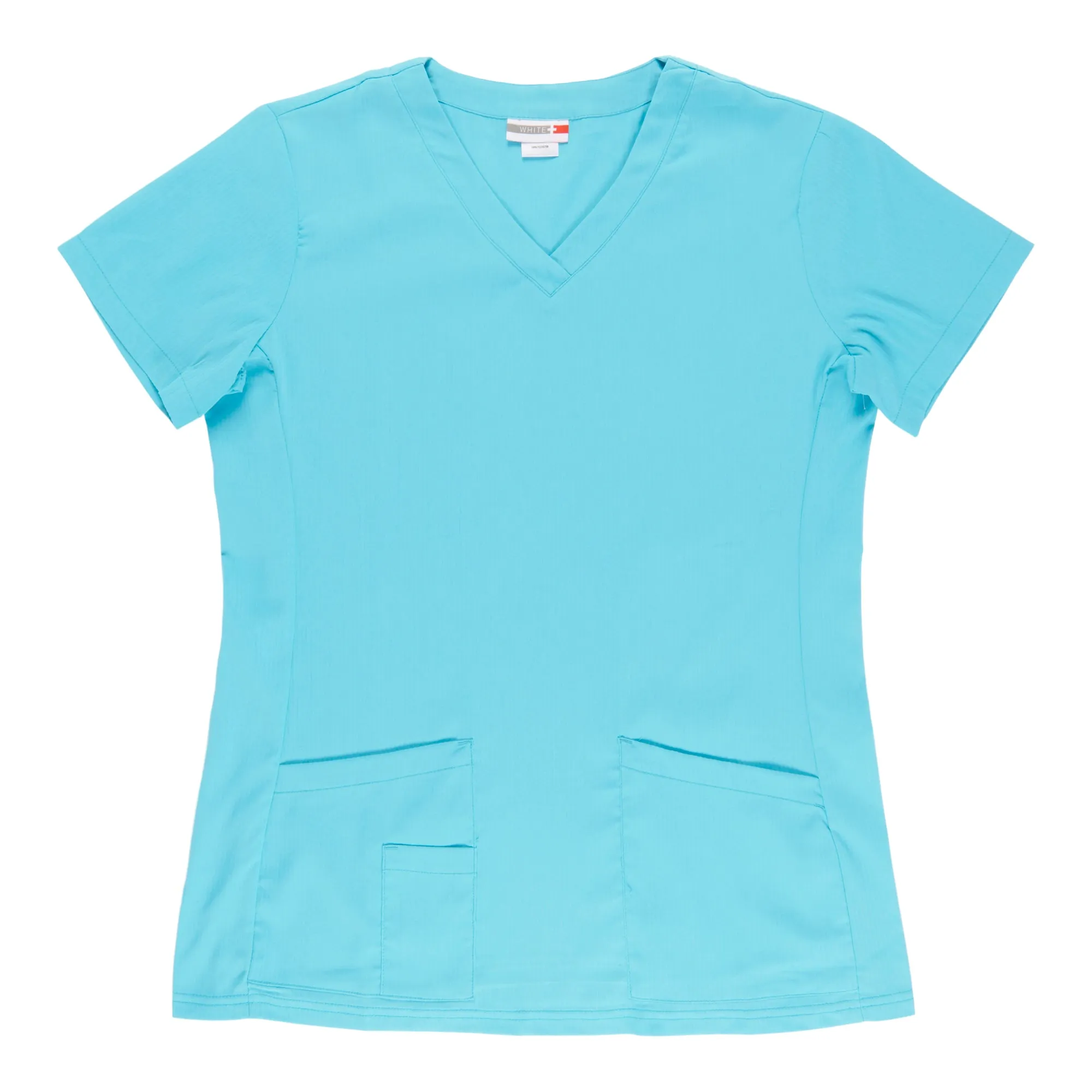 Women's Solid Short Sleeve V-Neck Scrub Top sold by Giant Tiger