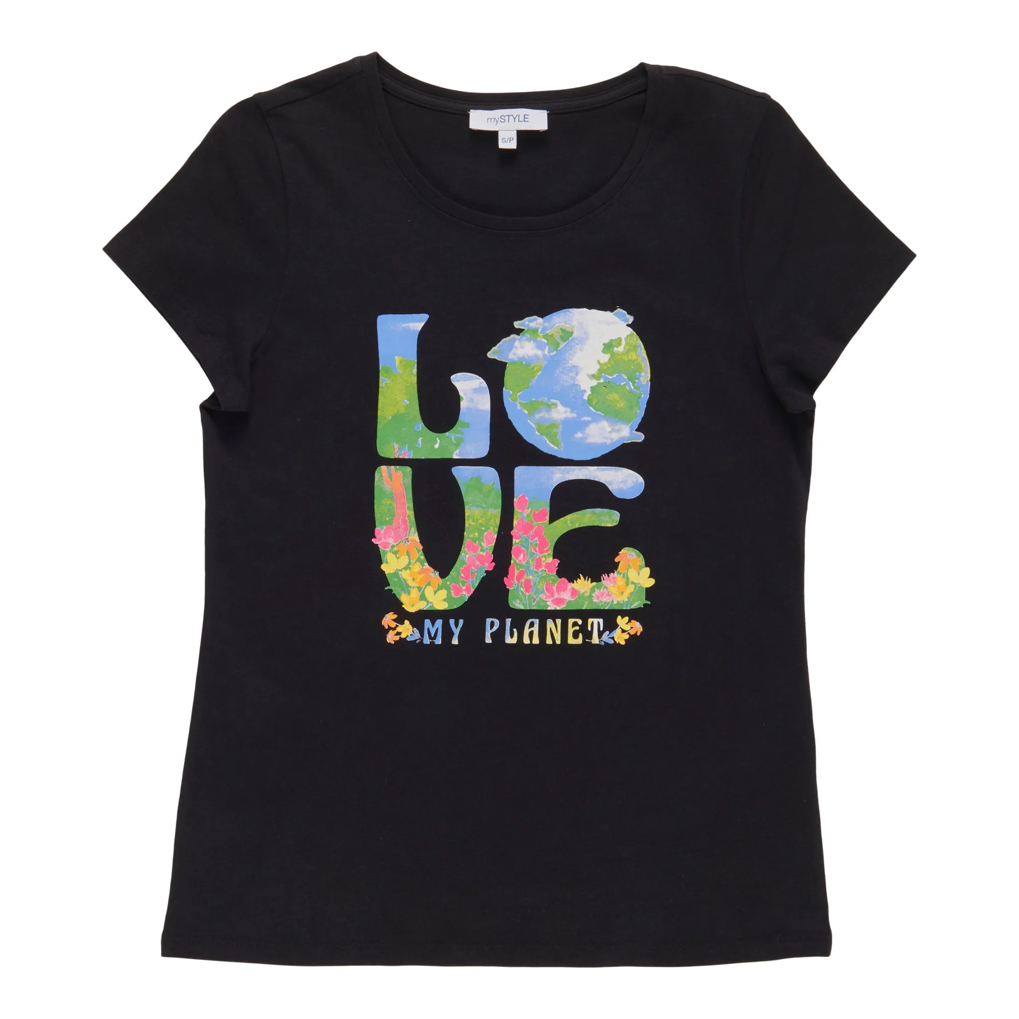 mySTYLE Women's Earth Day T-Shirt sold by Giant Tiger