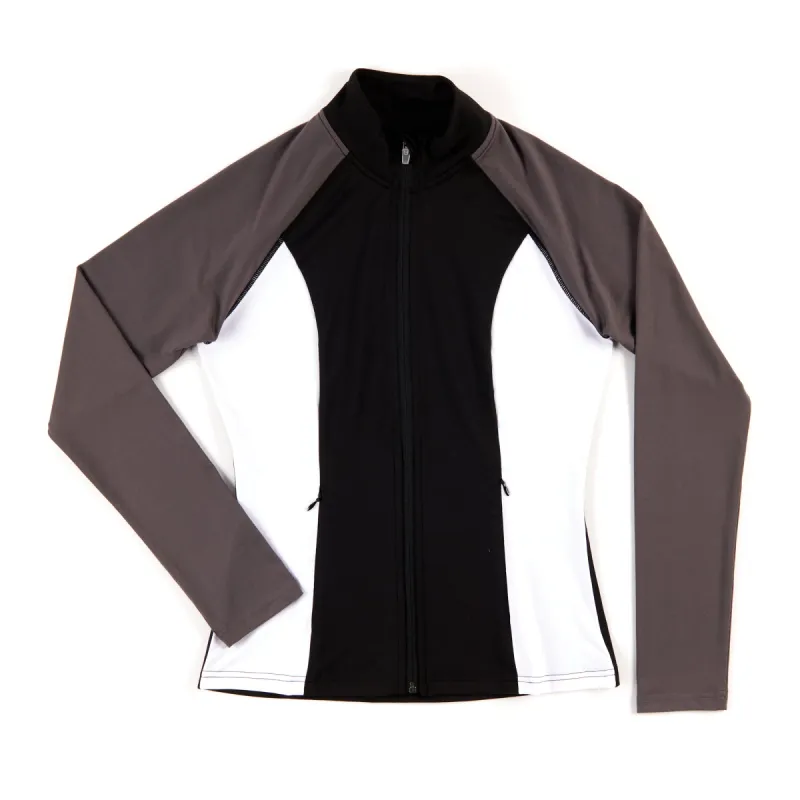 ACX Active Women's Fitness Zip Up Jacket with Mock Neck sold by Giant Tiger