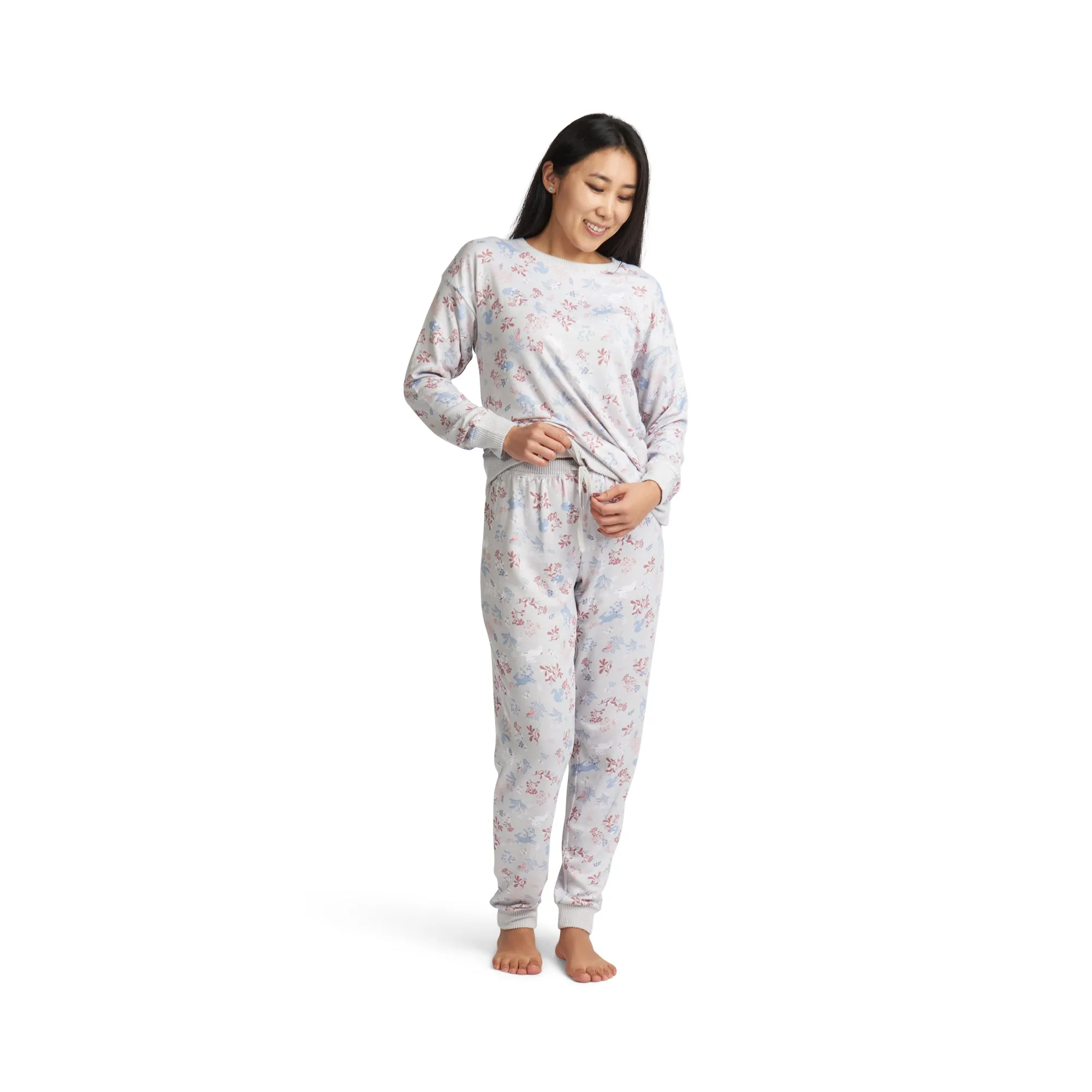 Carisma Women's Brushed Sweater Knit PJ Set, 2-Piece sold by Giant Tiger product image thumbnail 2