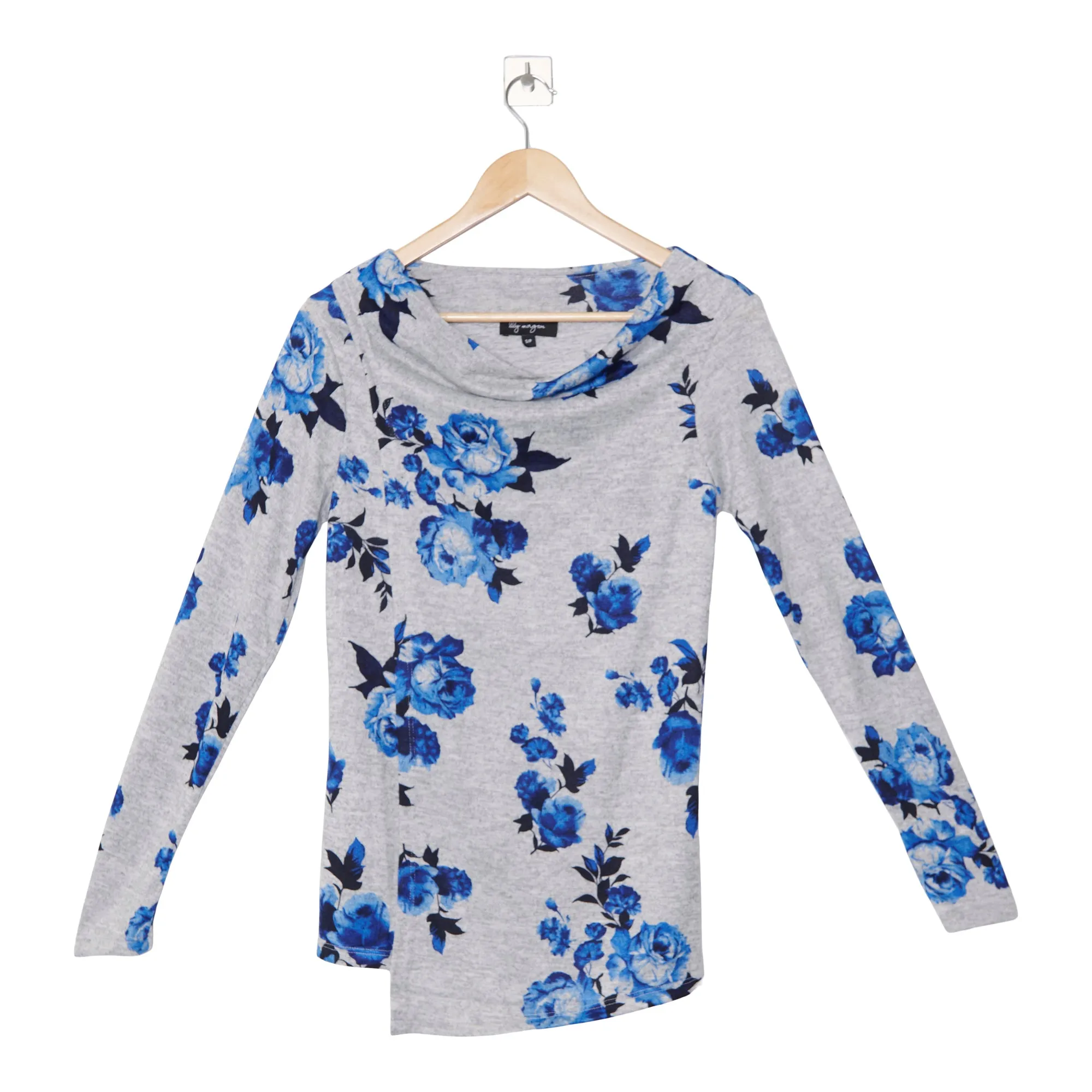 lily morgan Women's Autumn Flair Long Sleeve Asymmetric Knit Top sold by Giant Tiger product image thumbnail 4