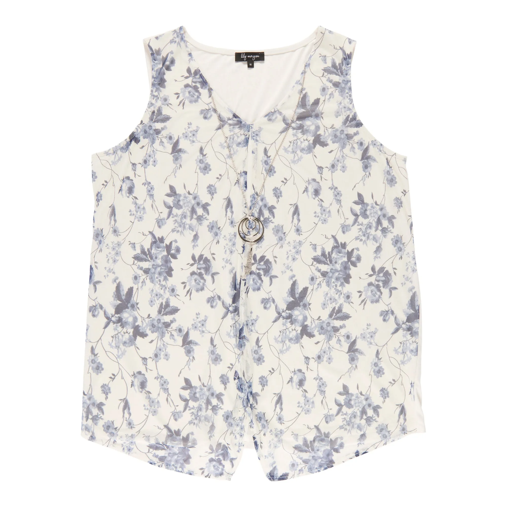 lily morgan Women's Plus Printed Tank Top sold by Giant Tiger