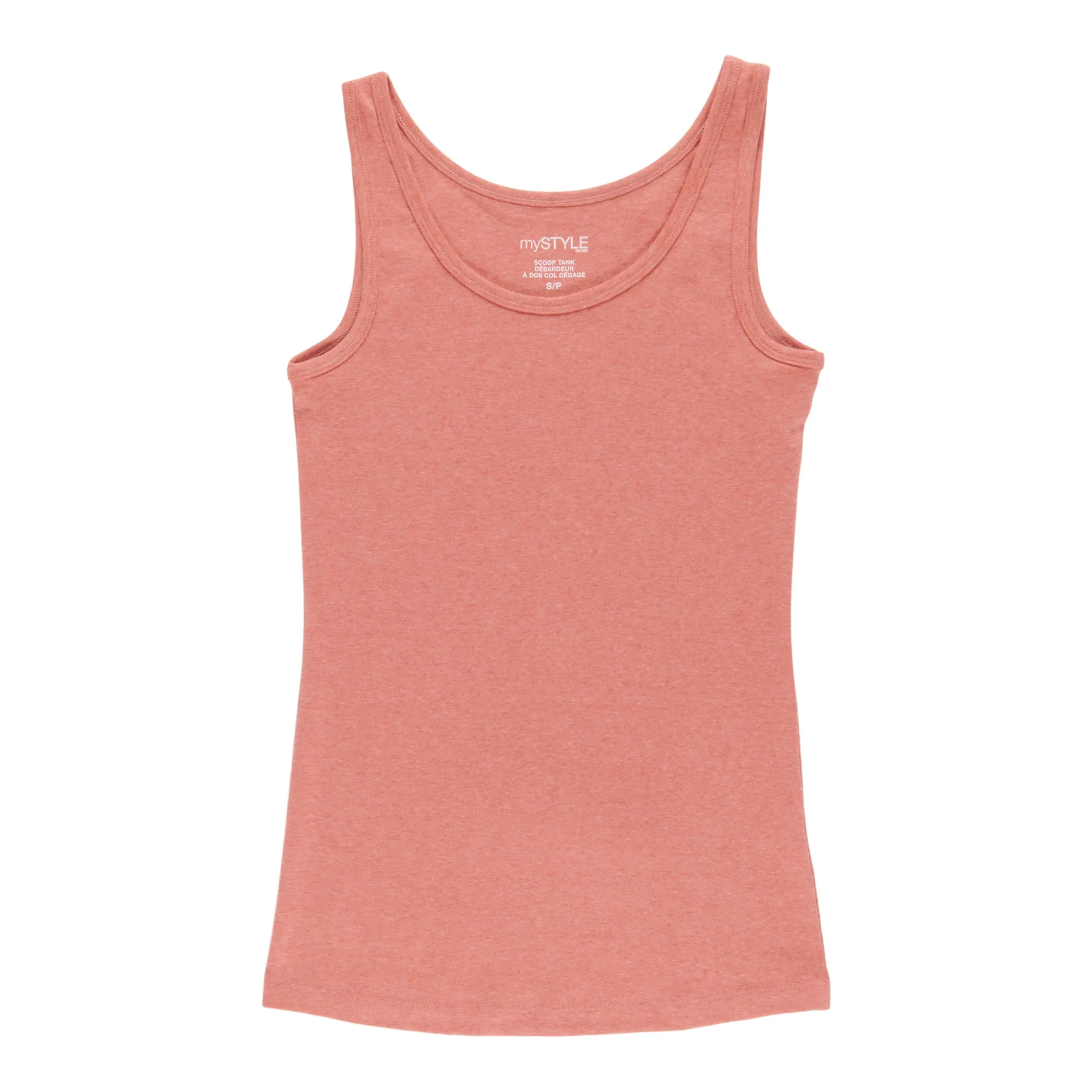 mySTYLE Women's Solid Scoop Neck Tank Top sold by Giant Tiger