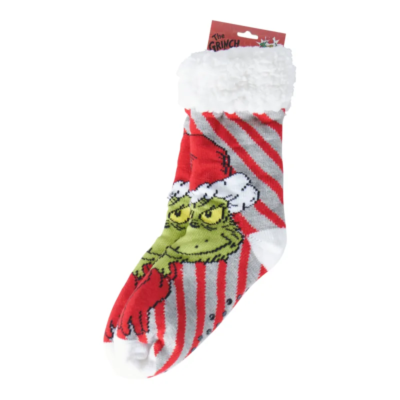 The Grinch Women's Reading Socks sold by Giant Tiger