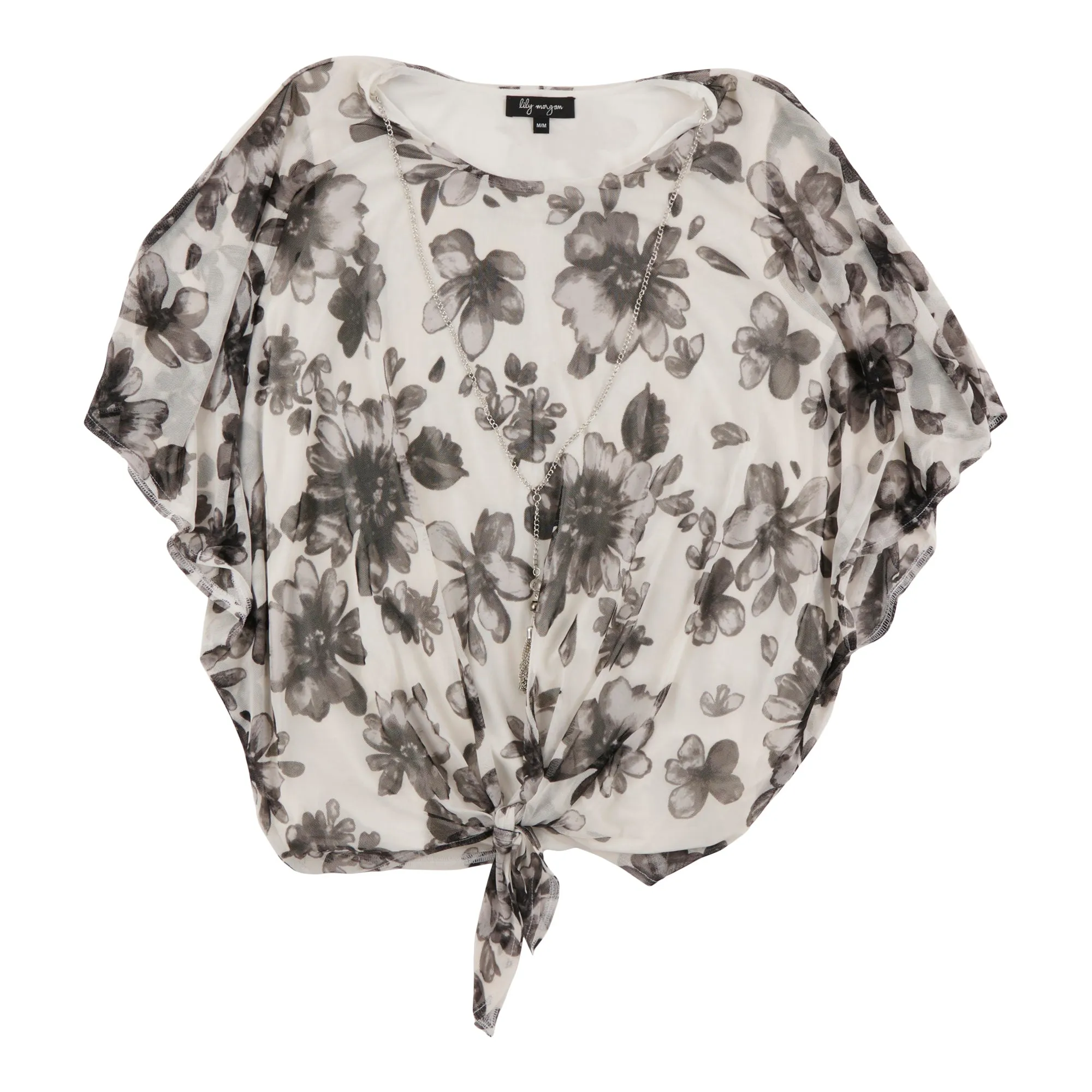 lily morgan Women's Printed Mesh Top sold by Giant Tiger product image thumbnail 4