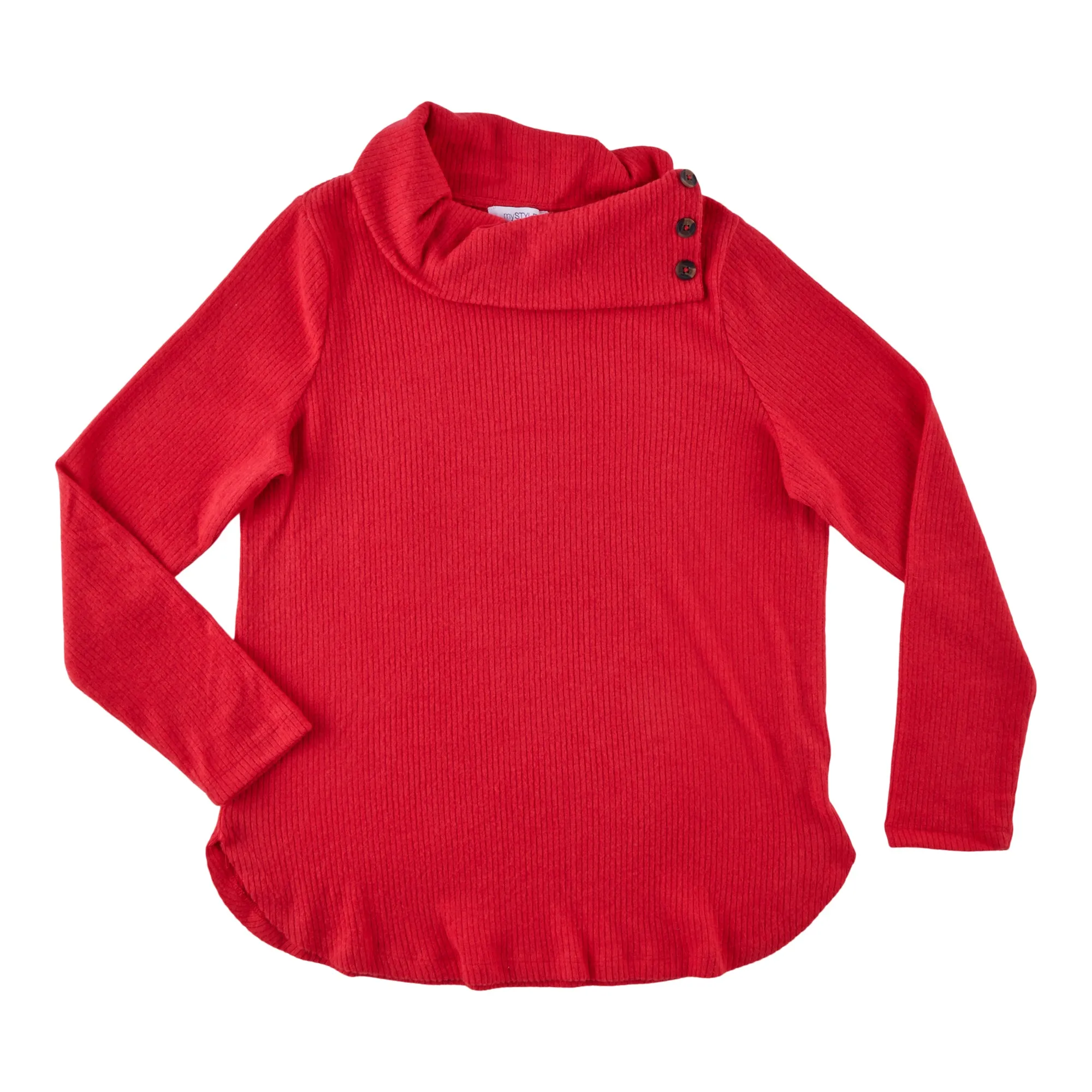 mySTYLE Women's Cowl Neck Top with Button Detailing sold by Giant Tiger product image thumbnail 2