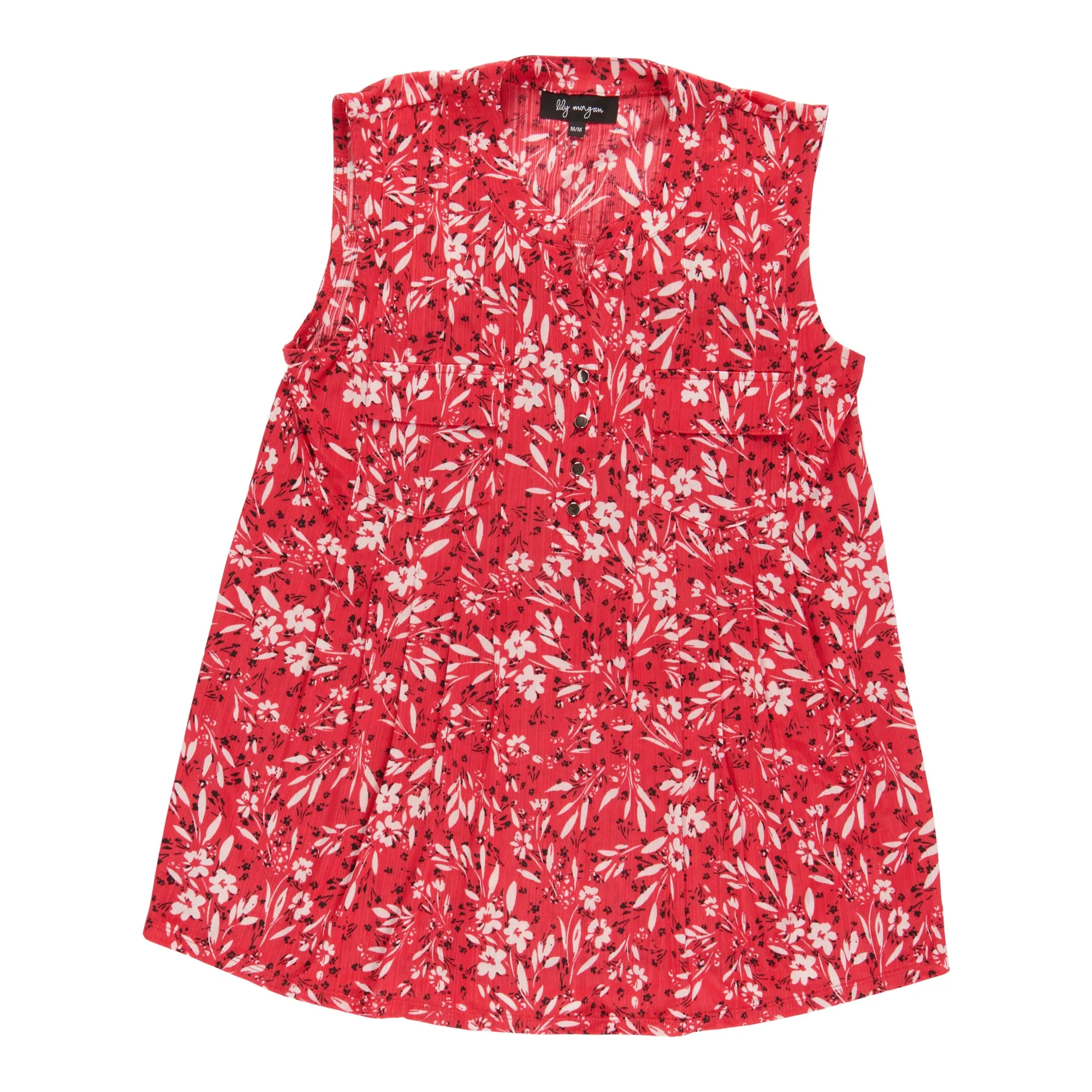 lily morgan Women's V-Neck Pintuck Front Camisole sold by Giant Tiger product image thumbnail 3