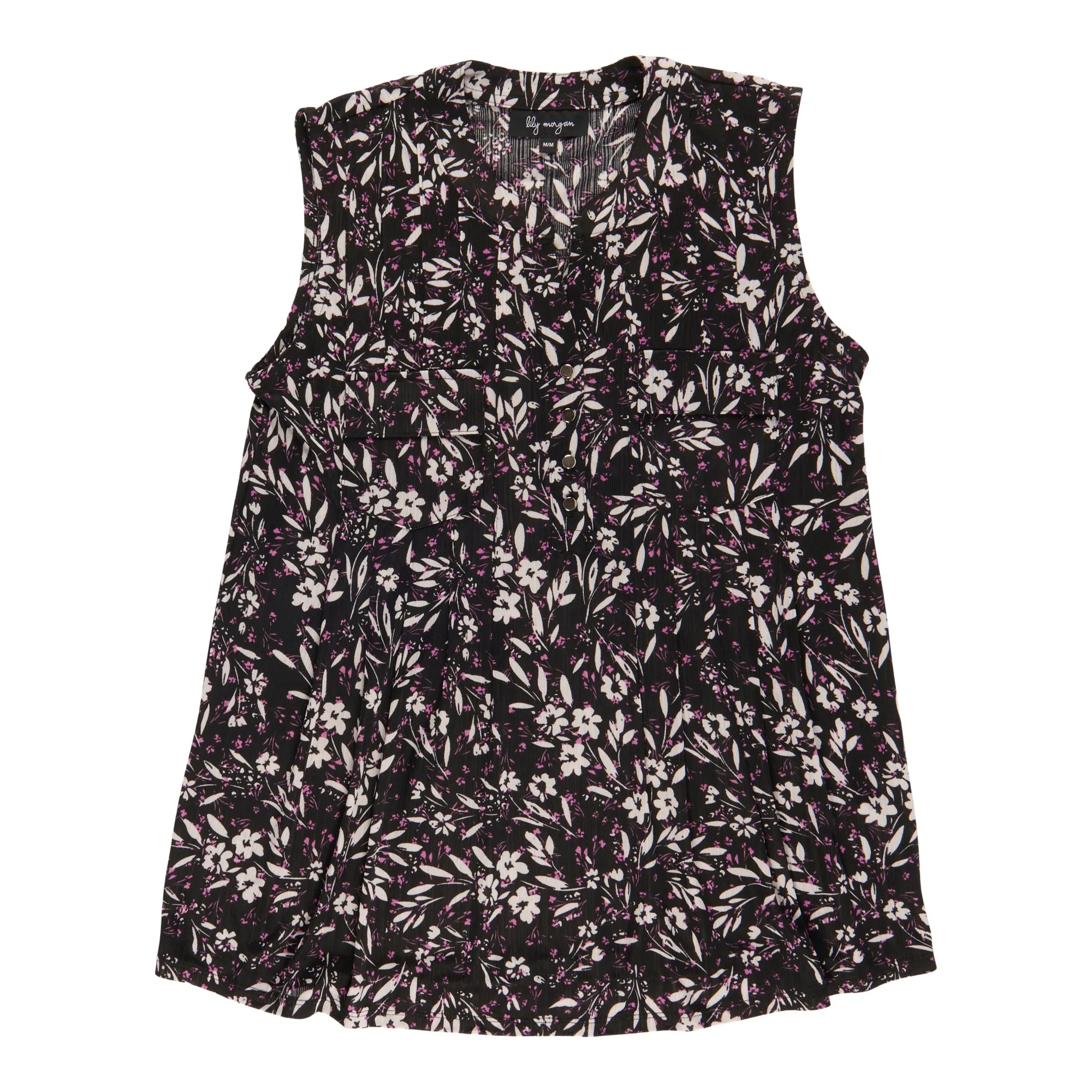 lily morgan Women's V-Neck Pintuck Front Camisole sold by Giant Tiger product image thumbnail 4