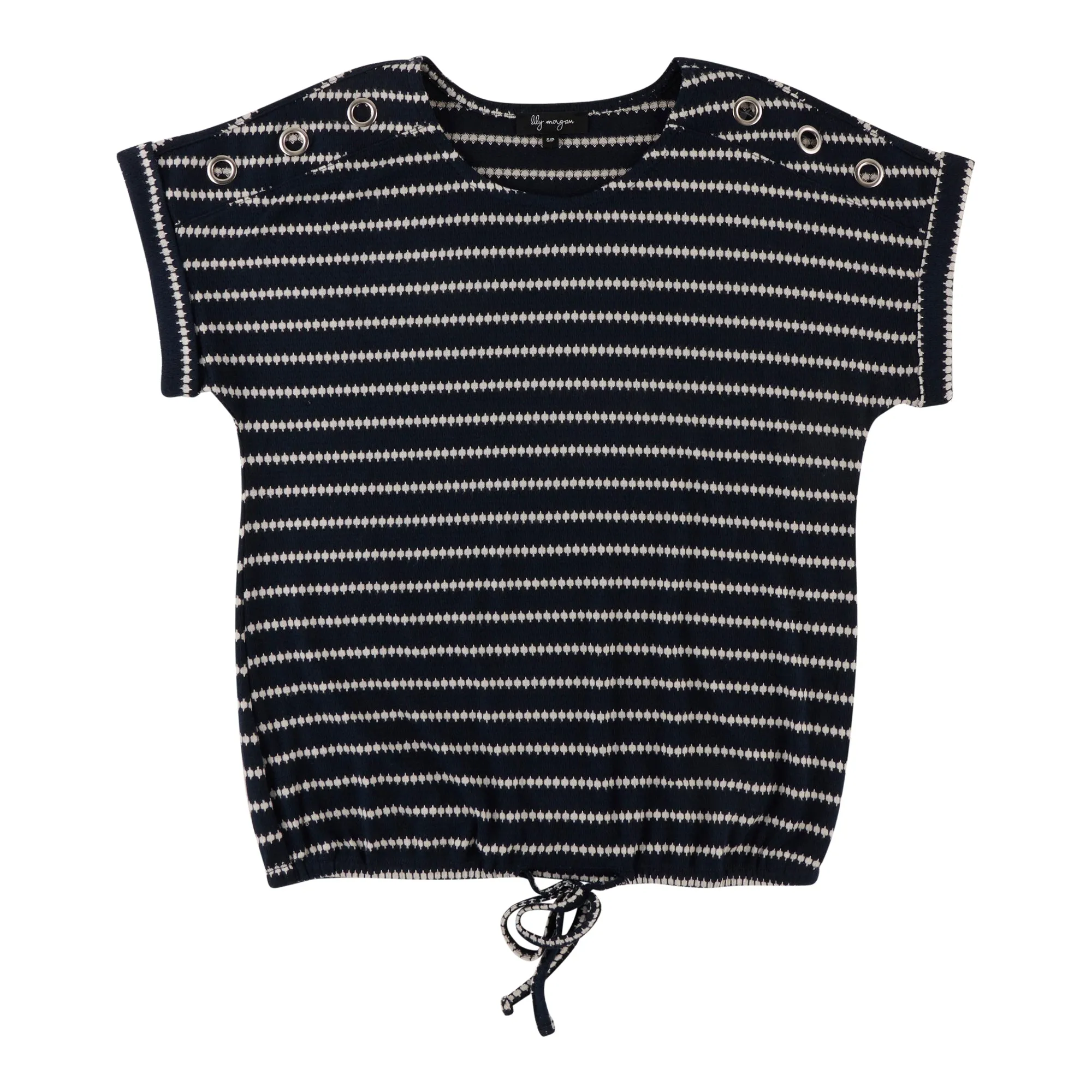 lily morgan Women's Ring Detail Crew Neck Blouse sold by Giant Tiger product image thumbnail 2