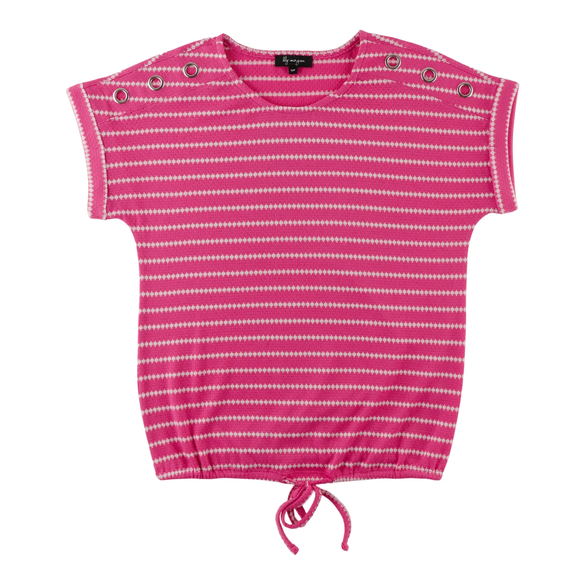 lily morgan Women's Ring Detail Crew Neck Blouse sold by Giant Tiger product image thumbnail 4