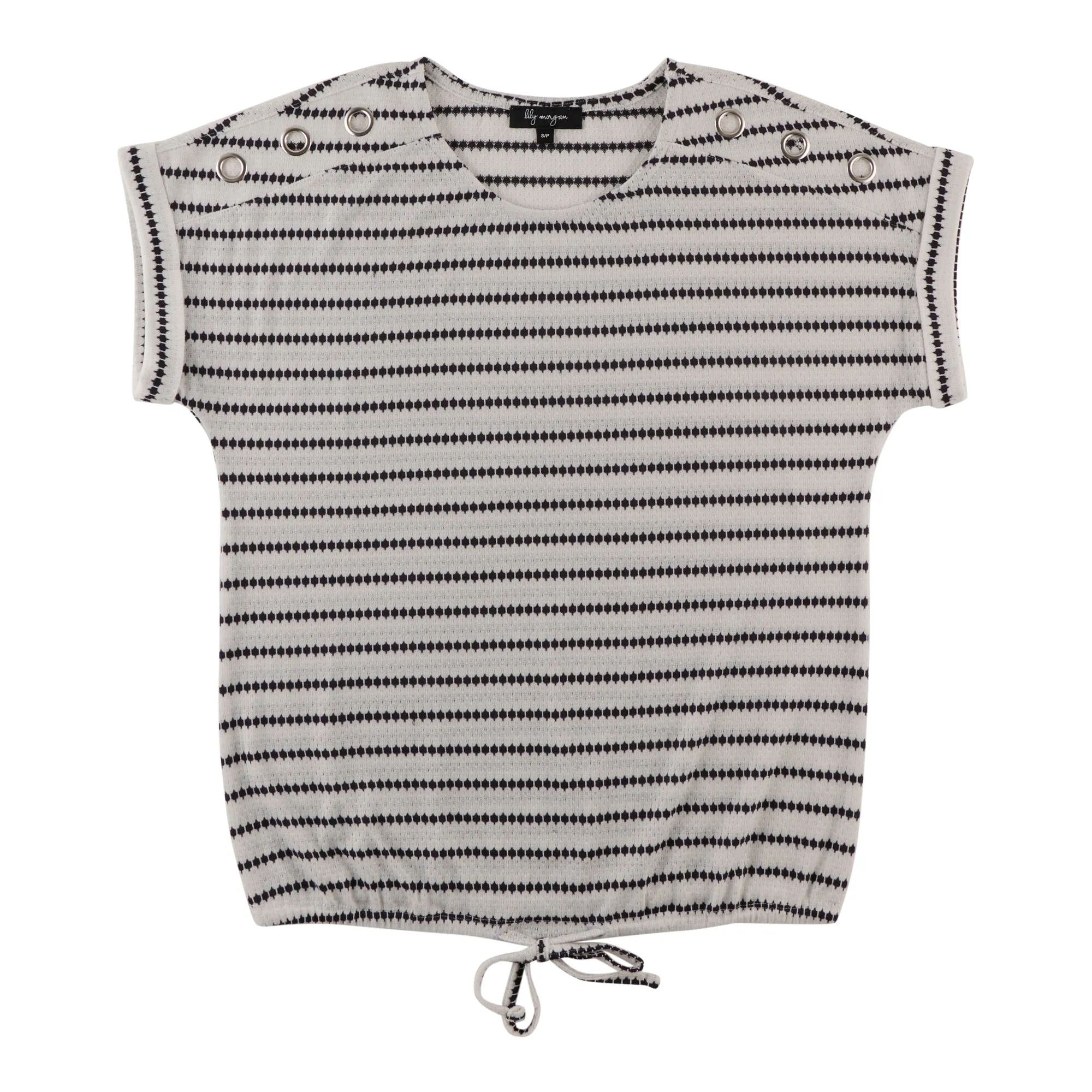 lily morgan Women's Ring Detail Crew Neck Blouse sold by Giant Tiger product image thumbnail 3