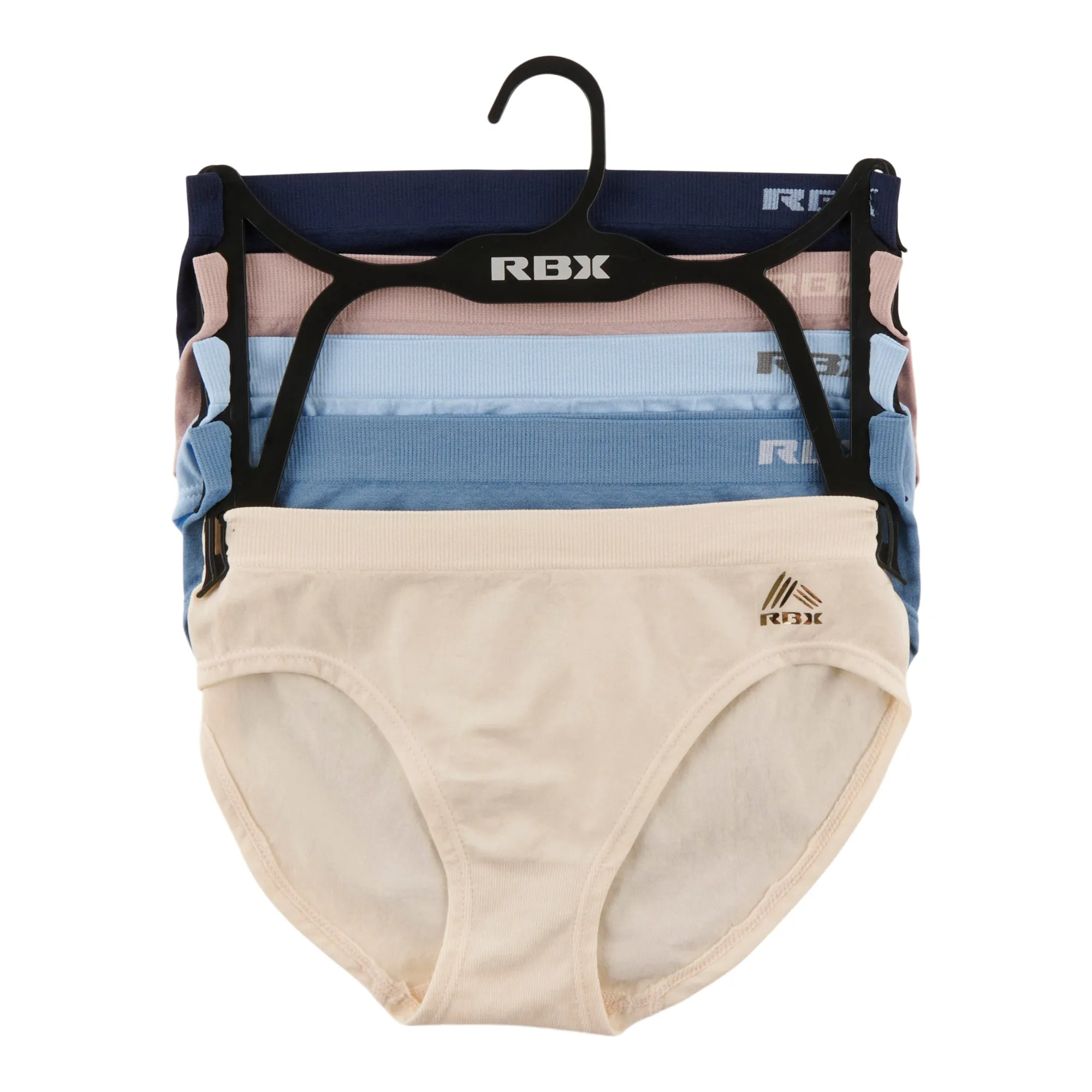 RBX Women's Seamless Bikinis, 5-Pack sold by Giant Tiger