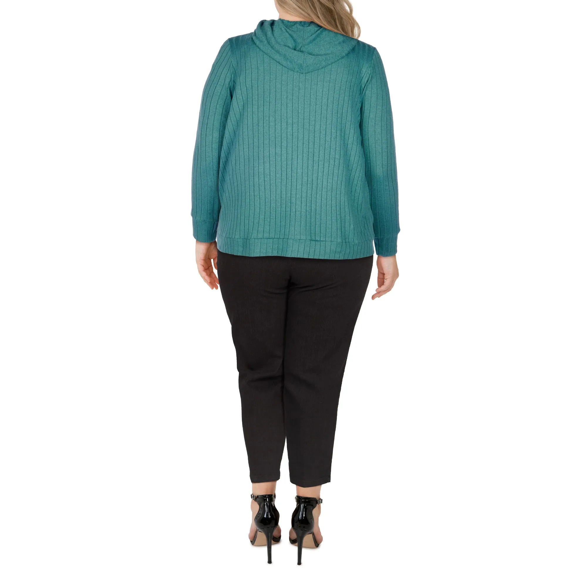 mySTYLE Women's Plus Hooded Hoodie sold by Giant Tiger product image thumbnail 4