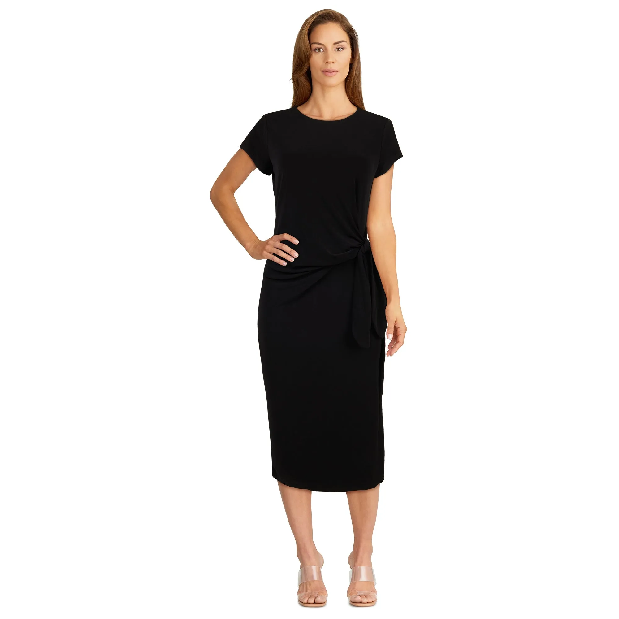 lily morgan Women's City Chic Side Slit Wrap Dress sold by Giant Tiger