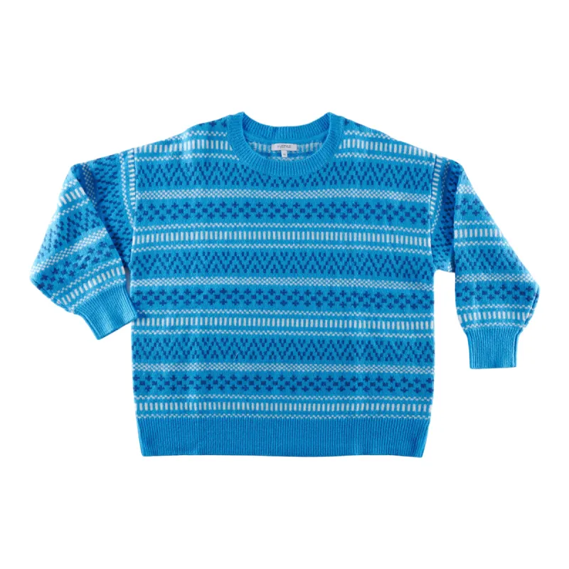 mySTYLE Women's Plus Jaquard Pullover Sweater sold by Giant Tiger
