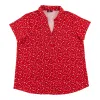Women's Plus Collared Cap Sleeve Blouse sold by Giant Tiger