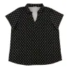 Women's Plus Collared Cap Sleeve Blouse sold by Giant Tiger