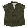 Women's Plus Collared Cap Sleeve Blouse sold by Giant Tiger