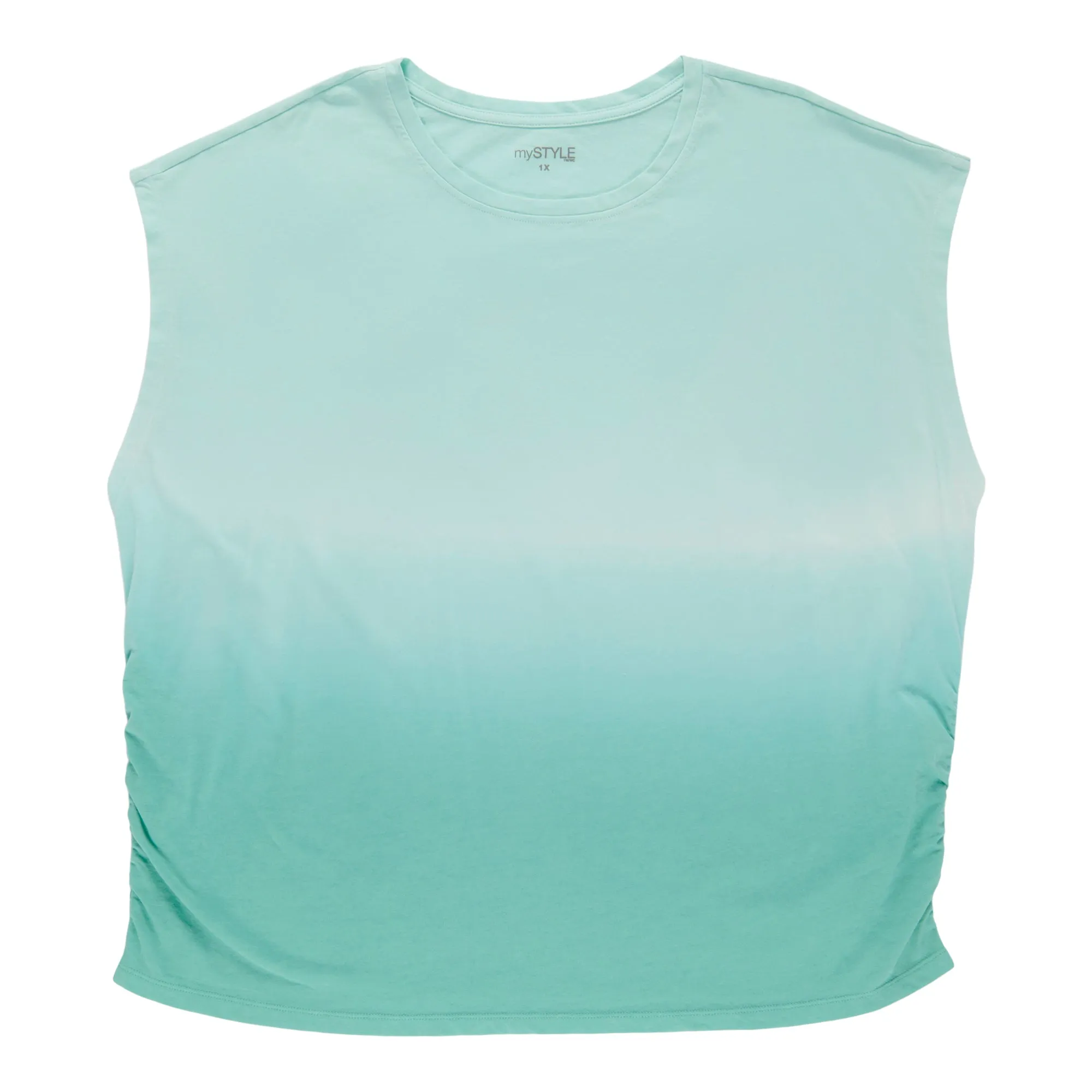 lily morgan Women's Plus Dip Dye Top sold by Giant Tiger product image thumbnail 2