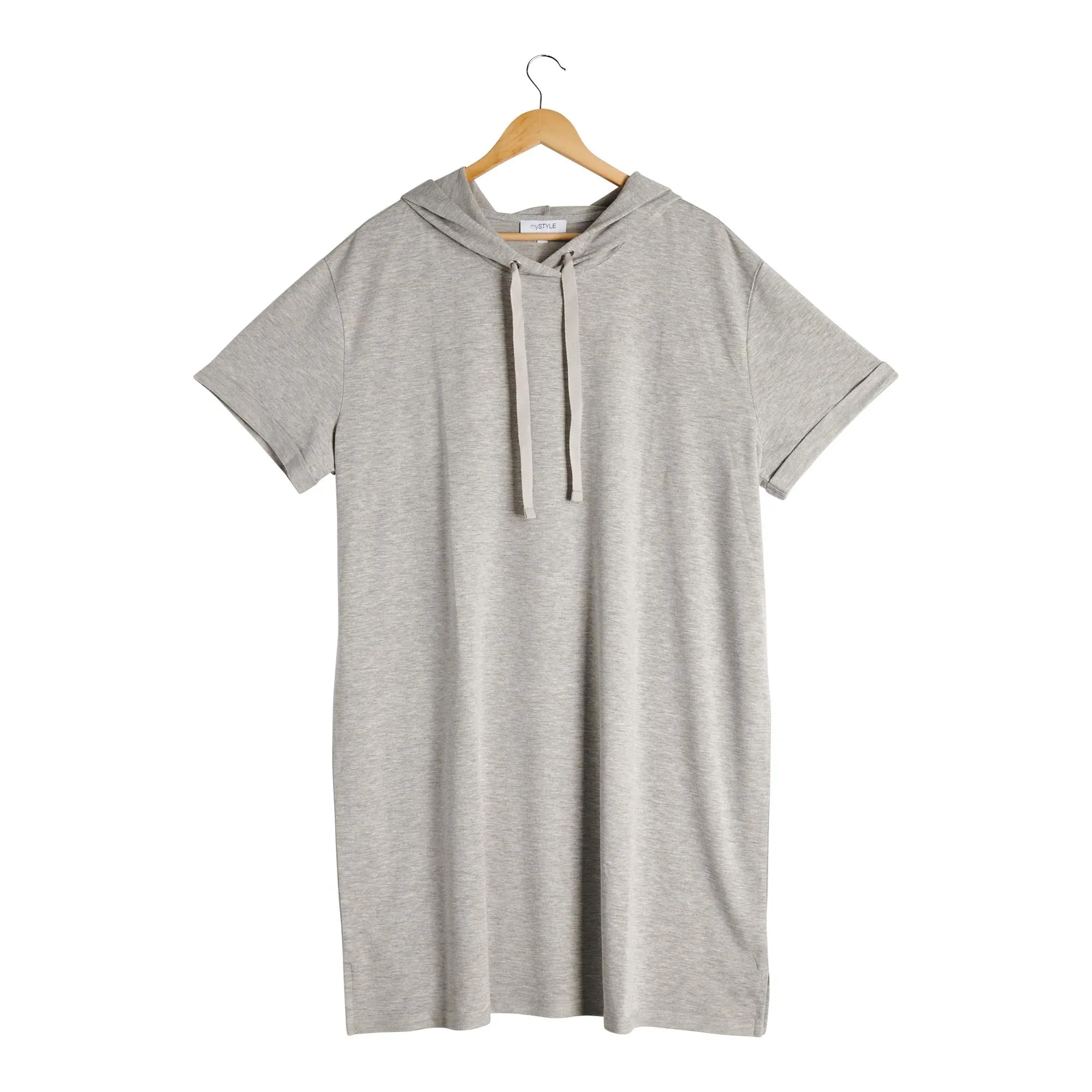 mySTYLE Women's Plus Hooded Short Sleeve Dress sold by Giant Tiger