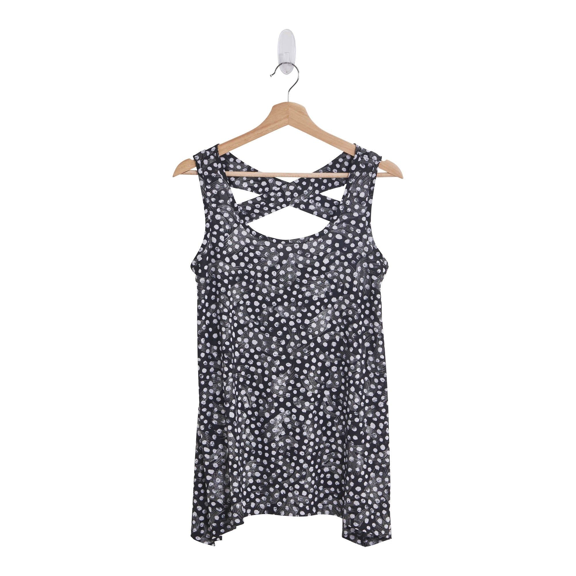 lily morgan Women's Plus Sharkbite Top sold by Giant Tiger