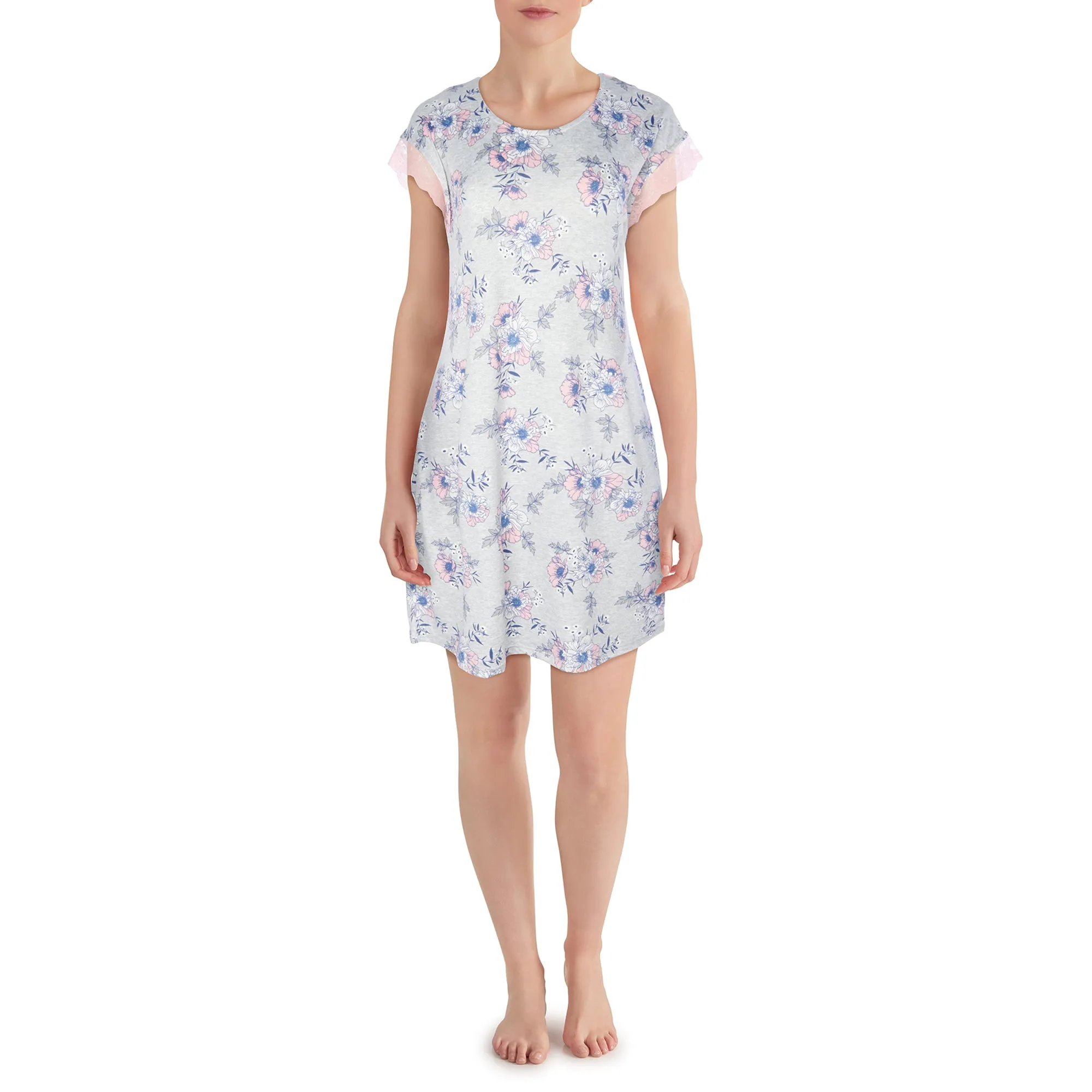 Carisma Women's Perfect Dream Peachy Sleepshirt with Lace sold by Giant Tiger product image thumbnail 3